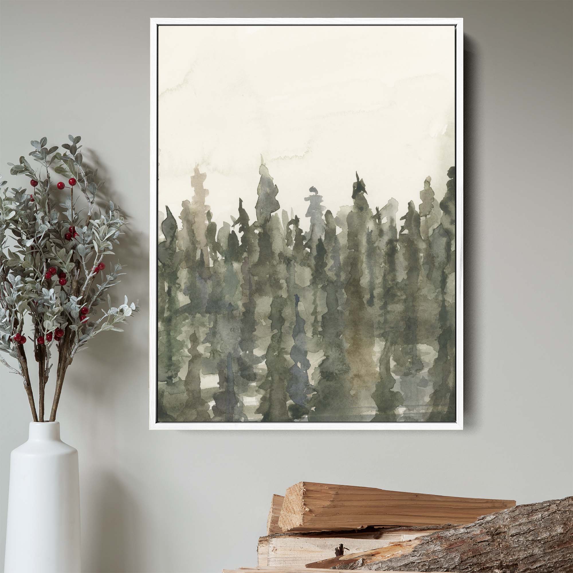 Forest Watercolor Landscape, No. 4 - Image 12