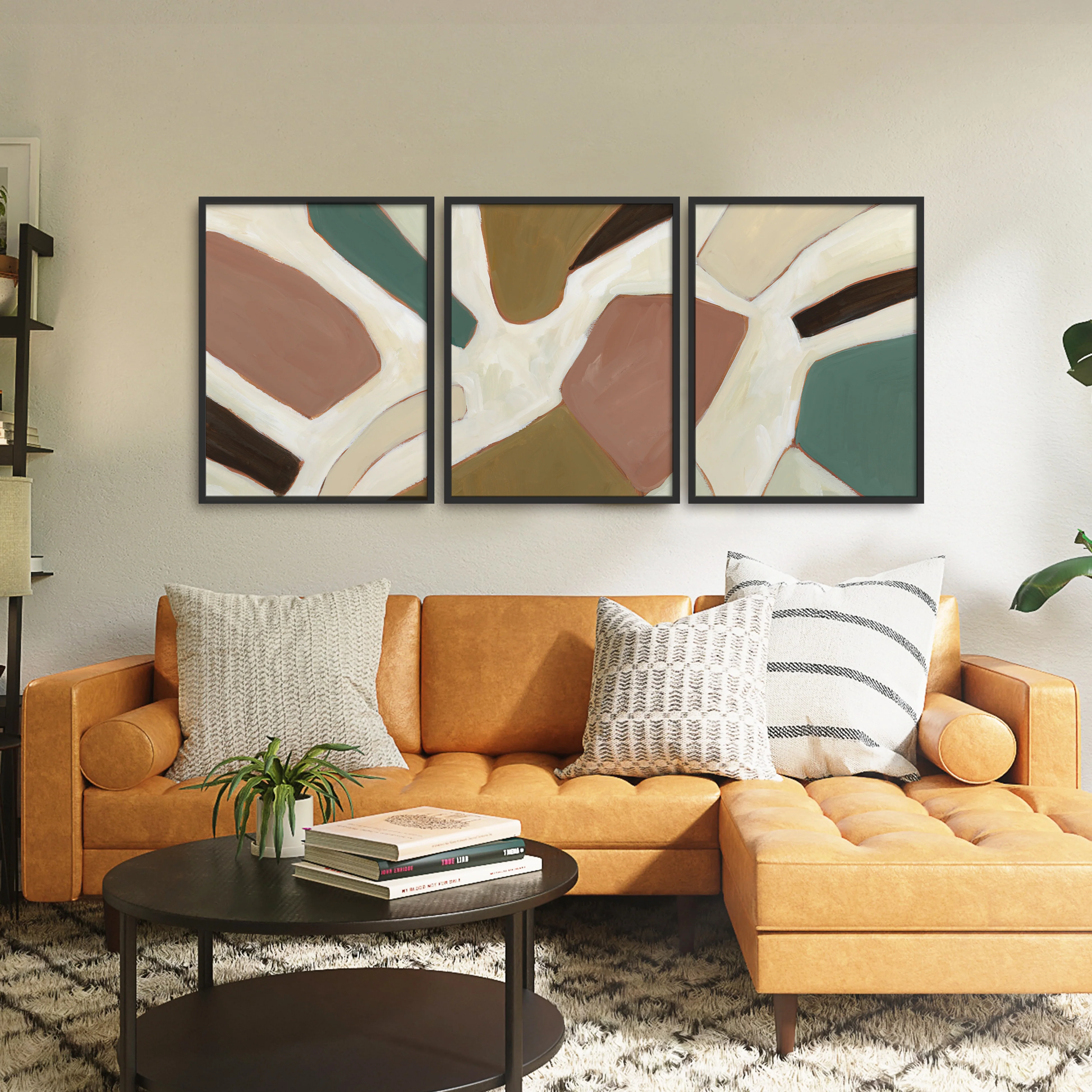 Geometric Bold Abstract Shapes - Set of 3 - Image 10