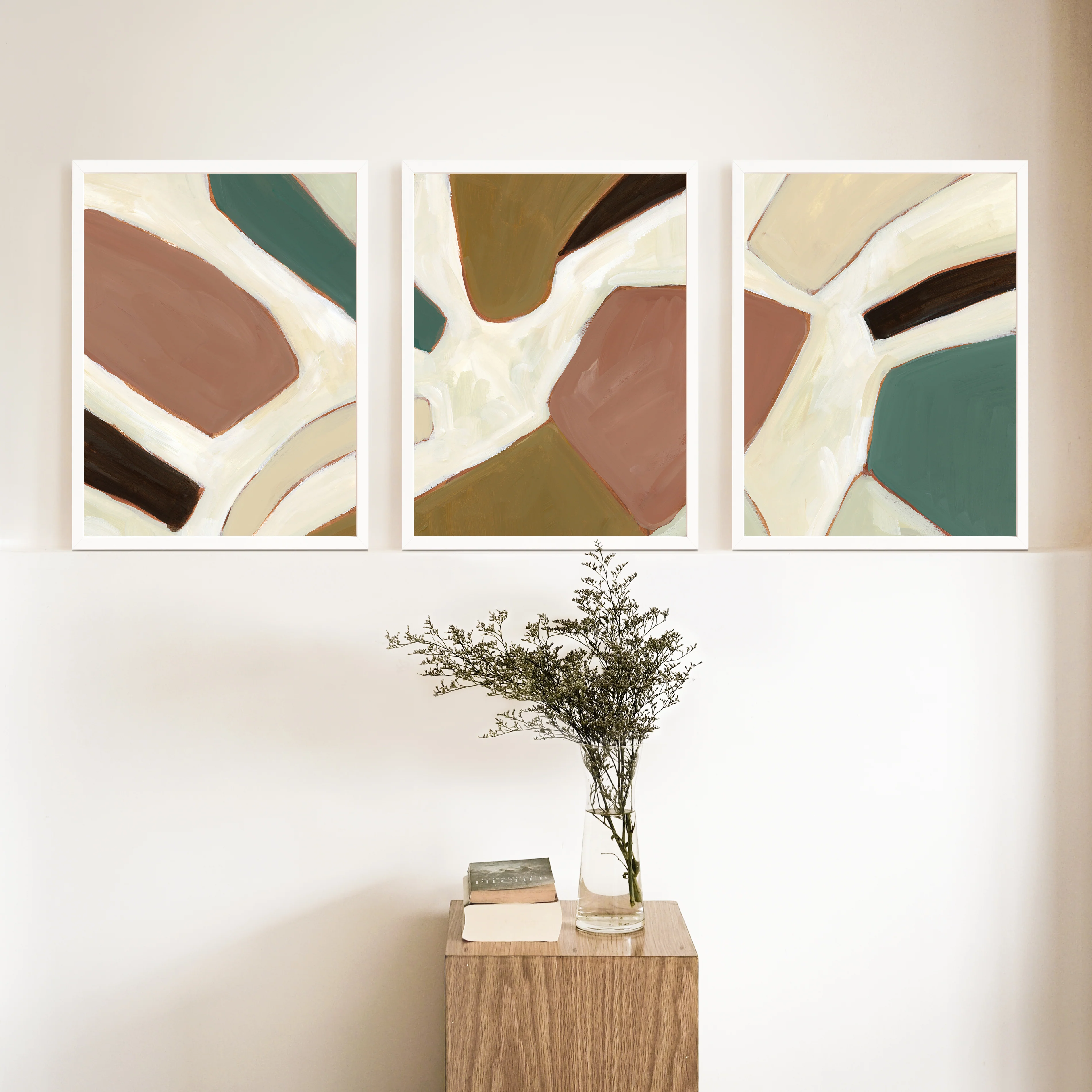 Geometric Bold Abstract Shapes - Set of 3 - Image 8