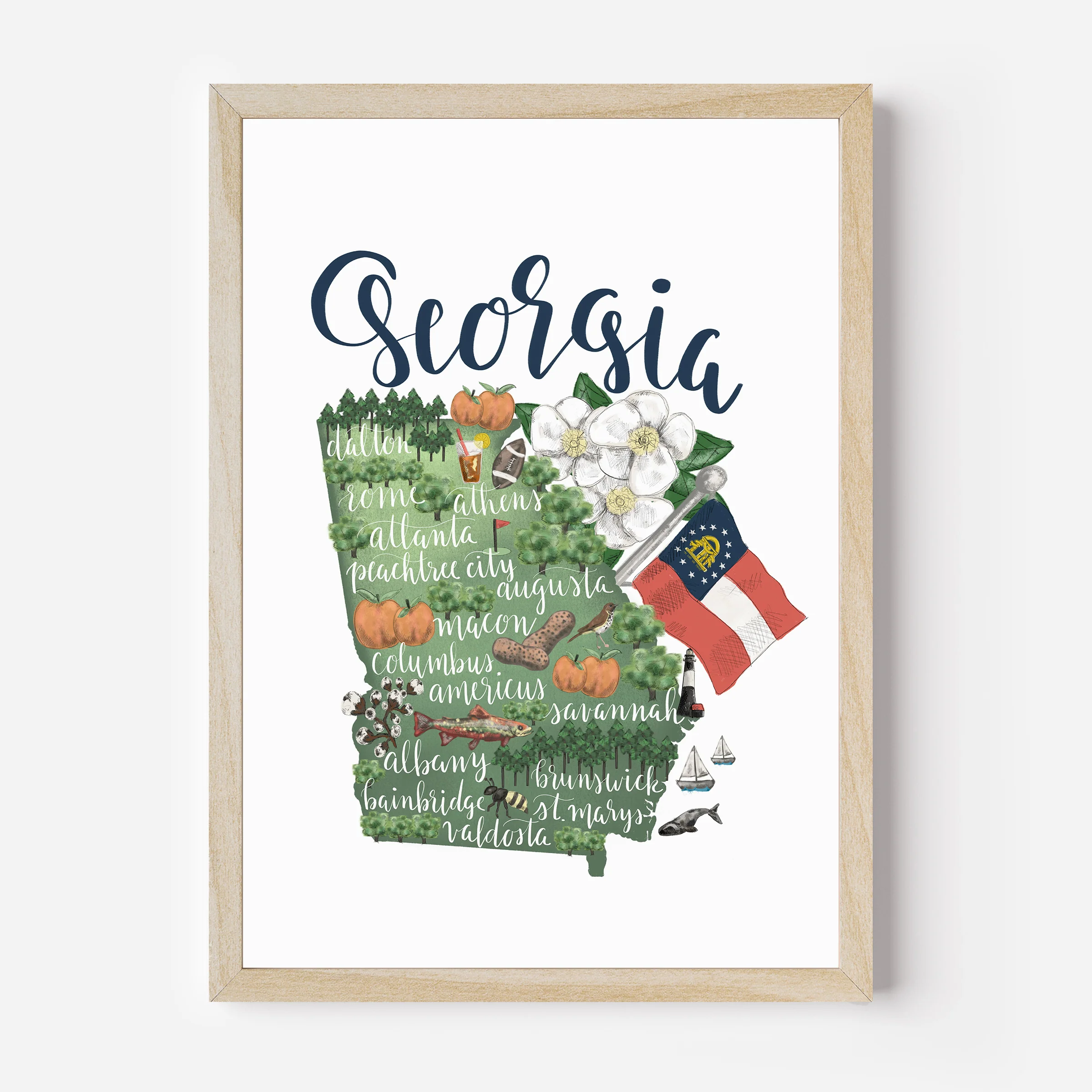 Georgia Map - Image 2