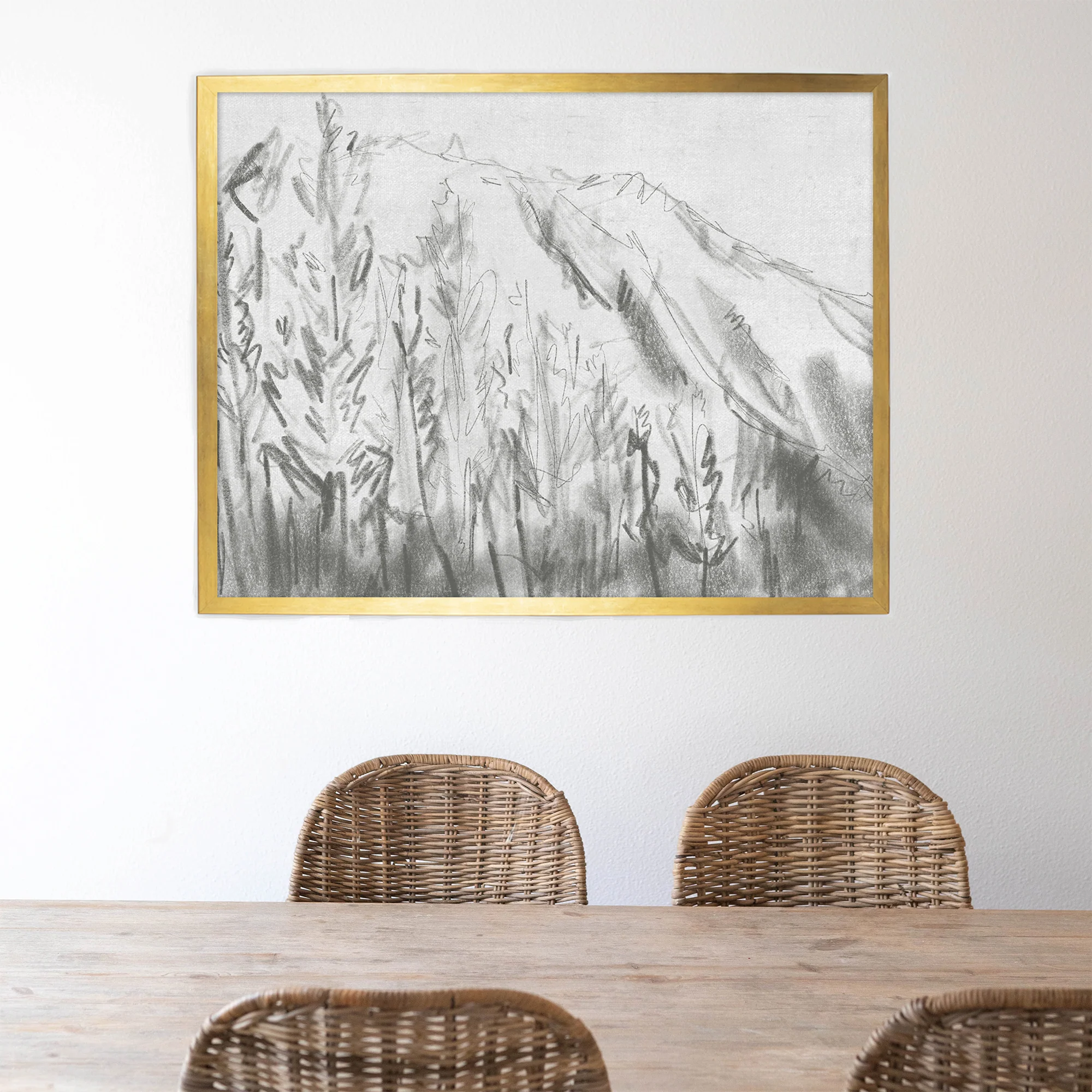 Gray Mountain Landscape - Image 11