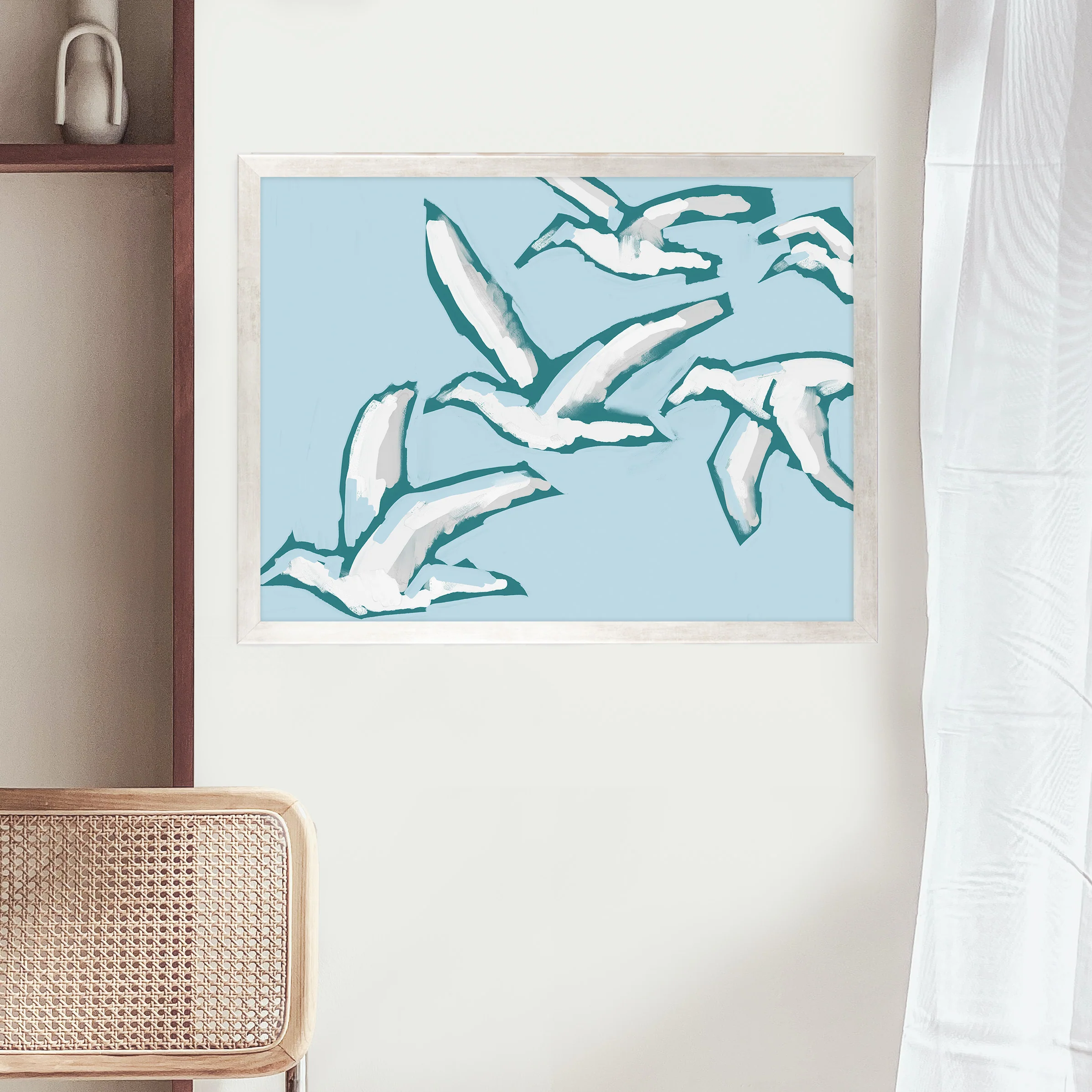Gulls in Flight - Image 9