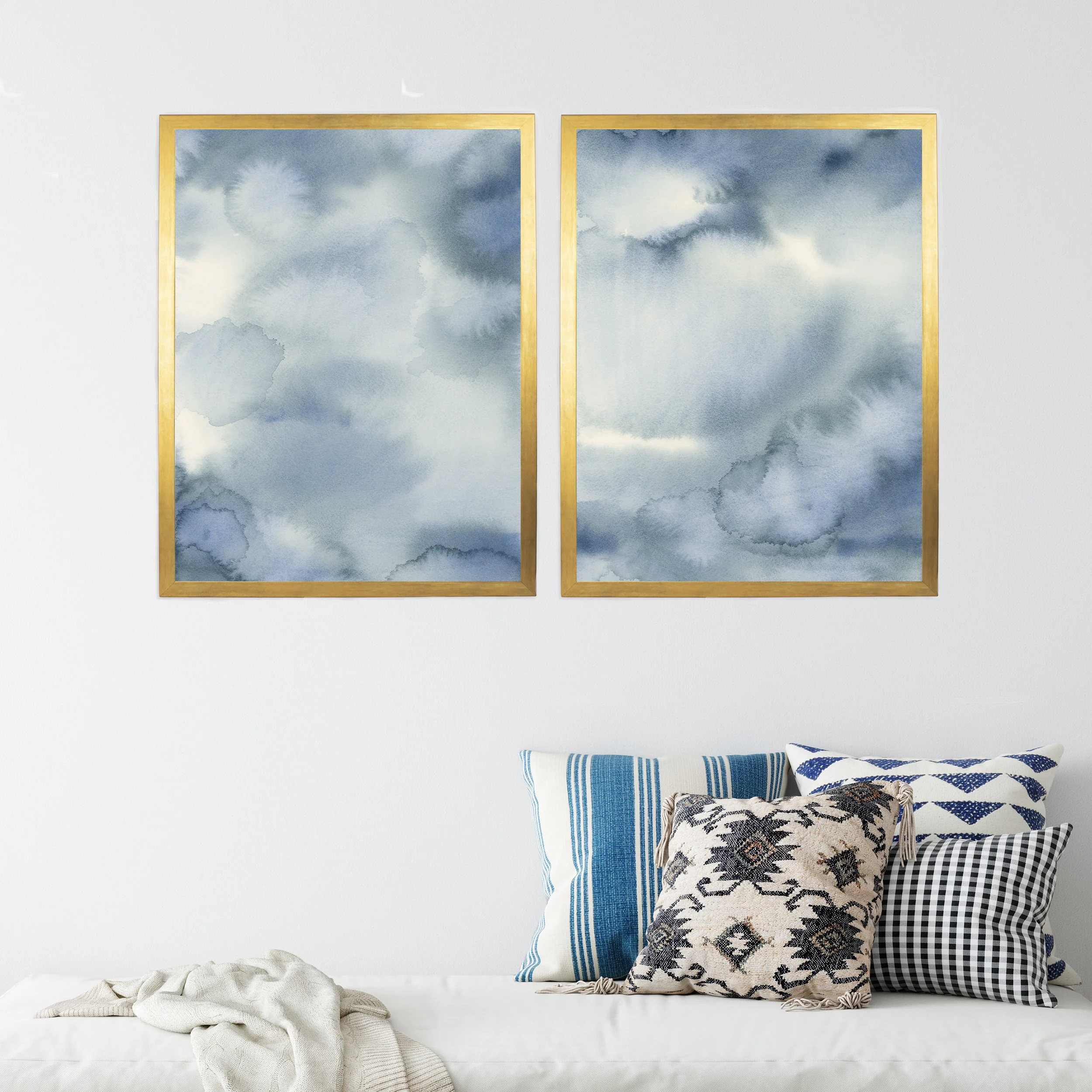 Hazed Tide Diptych - Set of 2 - Image 7