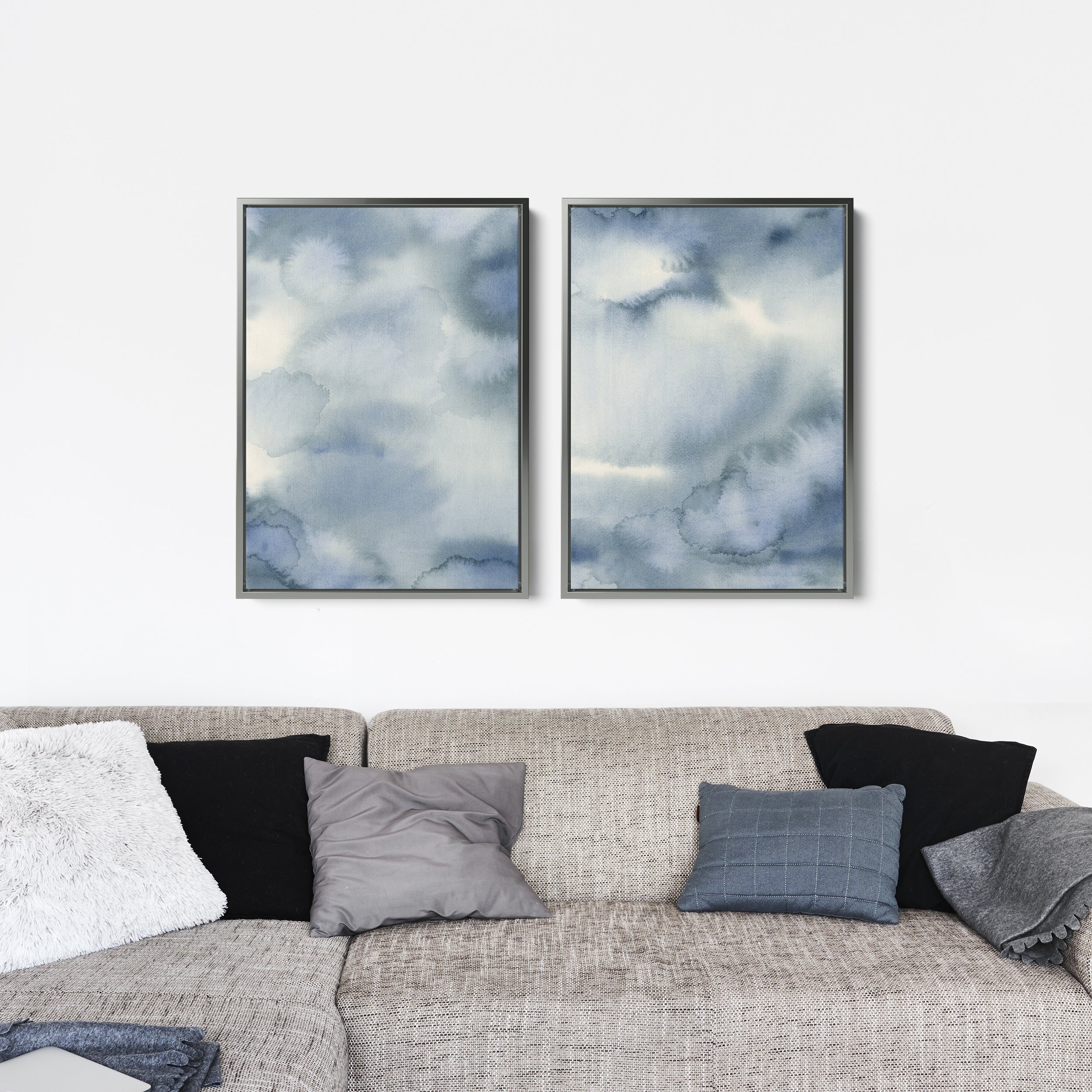 Hazed Tide Diptych - Set of 2 - Image 8