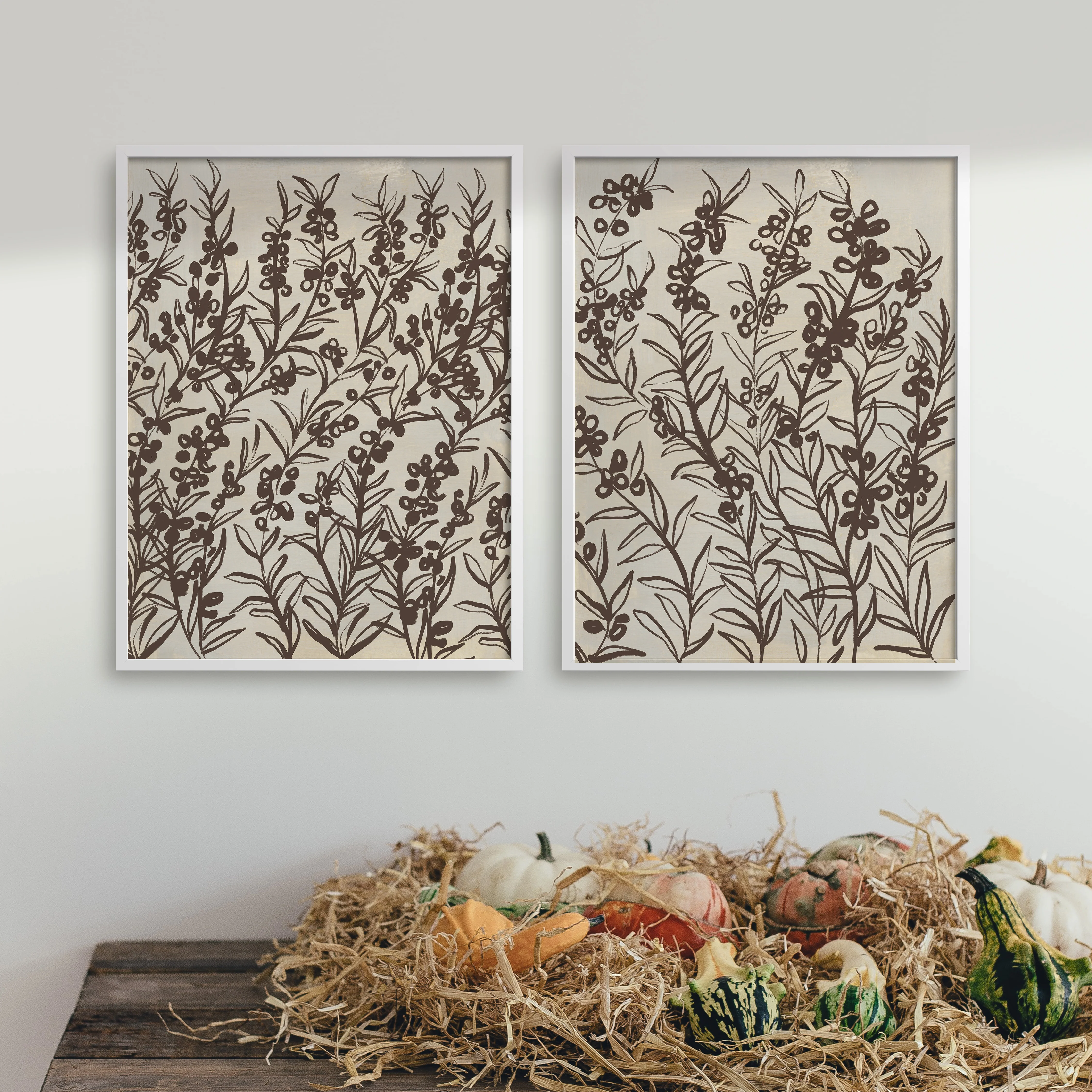 Heather on Beige Duo - Set of 2 - Image 8