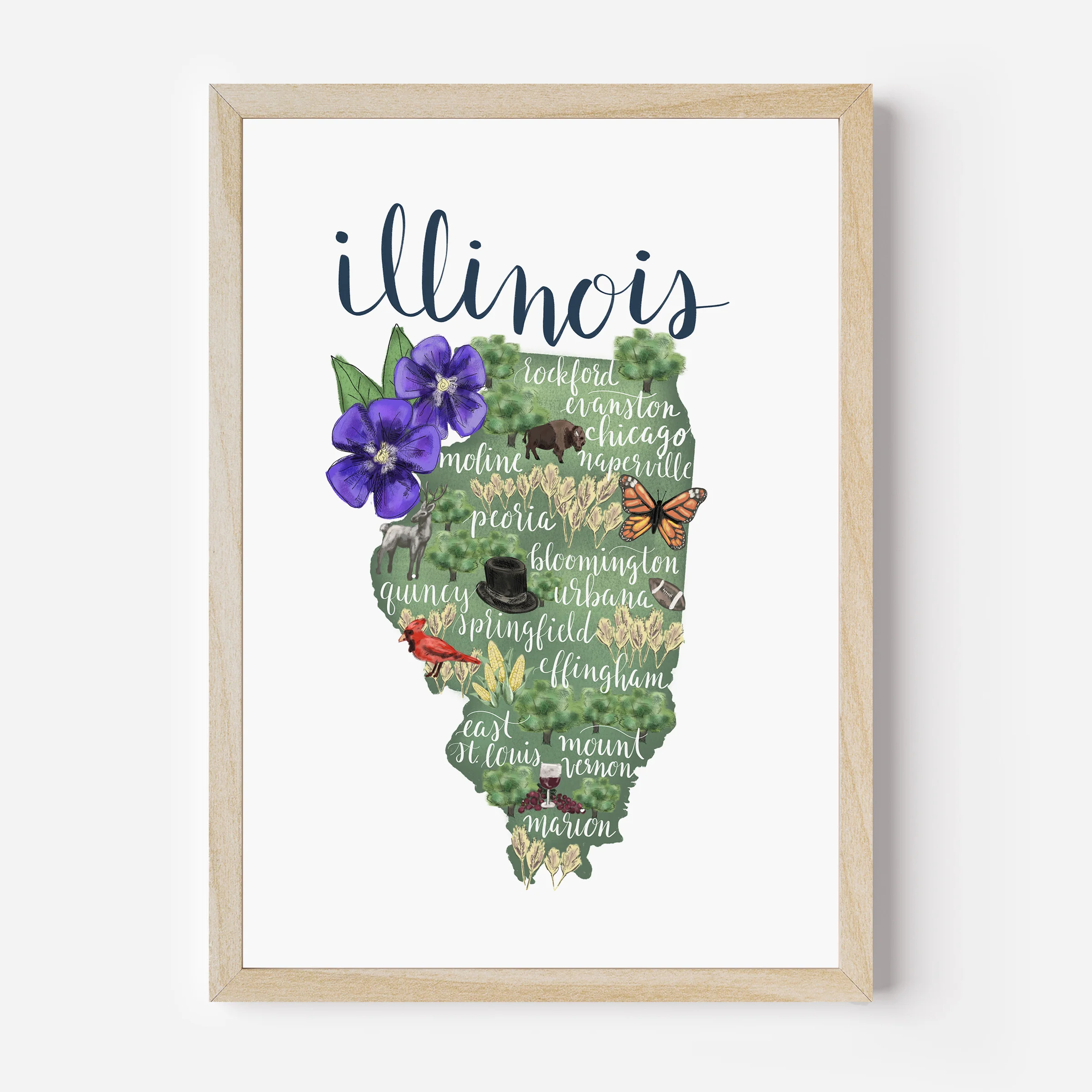Illinois Map - Image 3