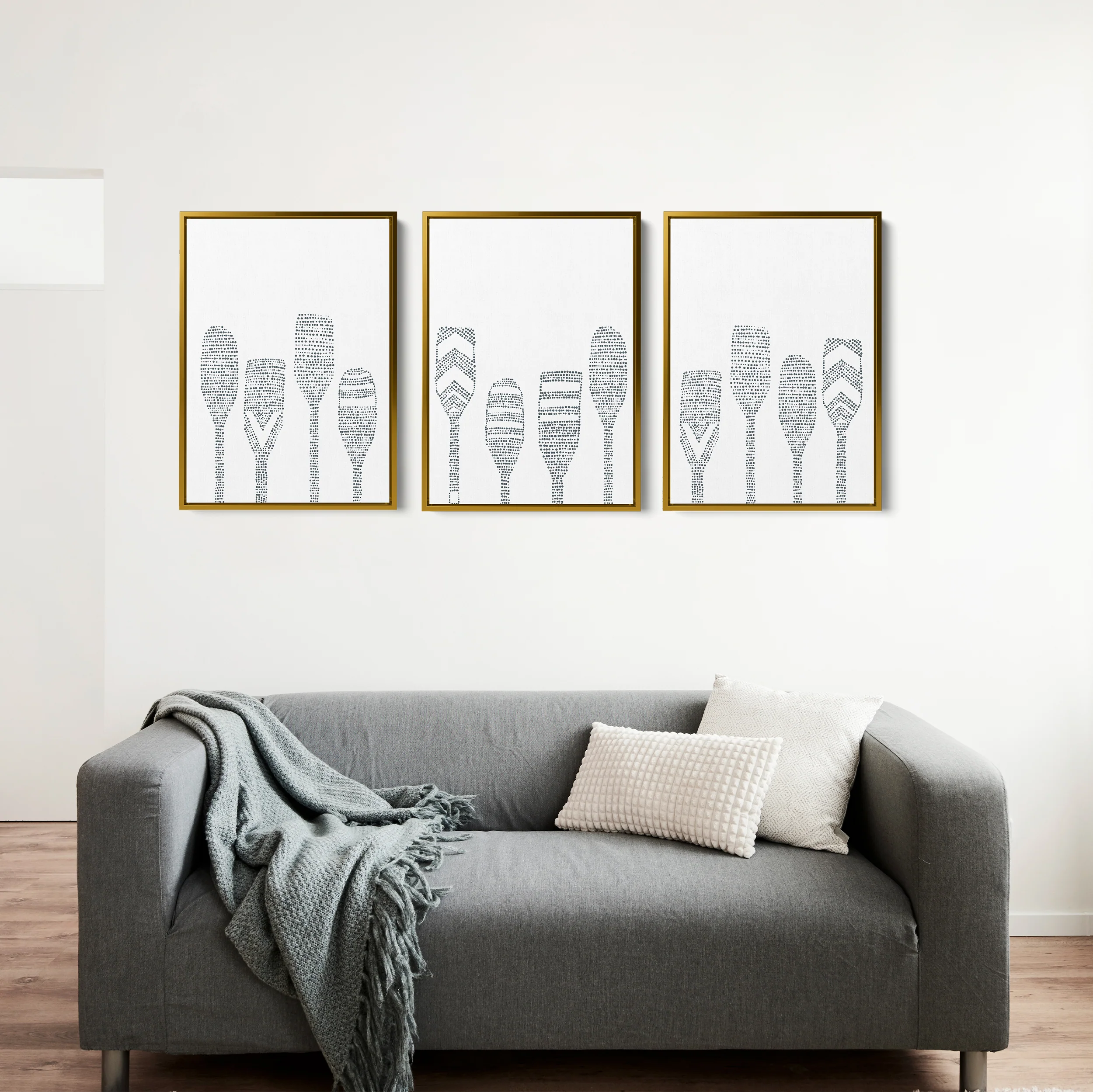Lake House Oar Paddles - Set of 3 - Image 7