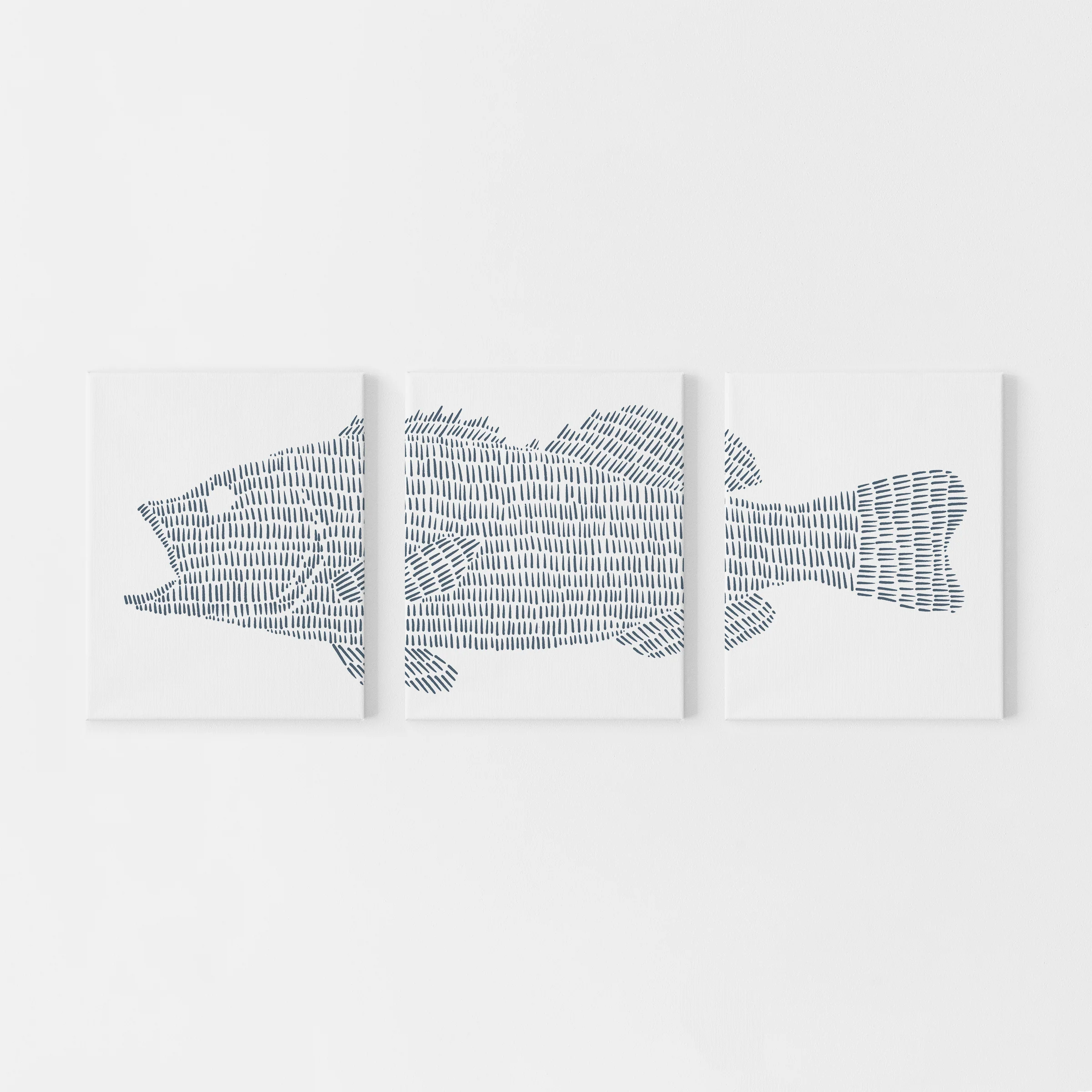 Largemouth Bass Lake Fish - Set of 3 - Image 3