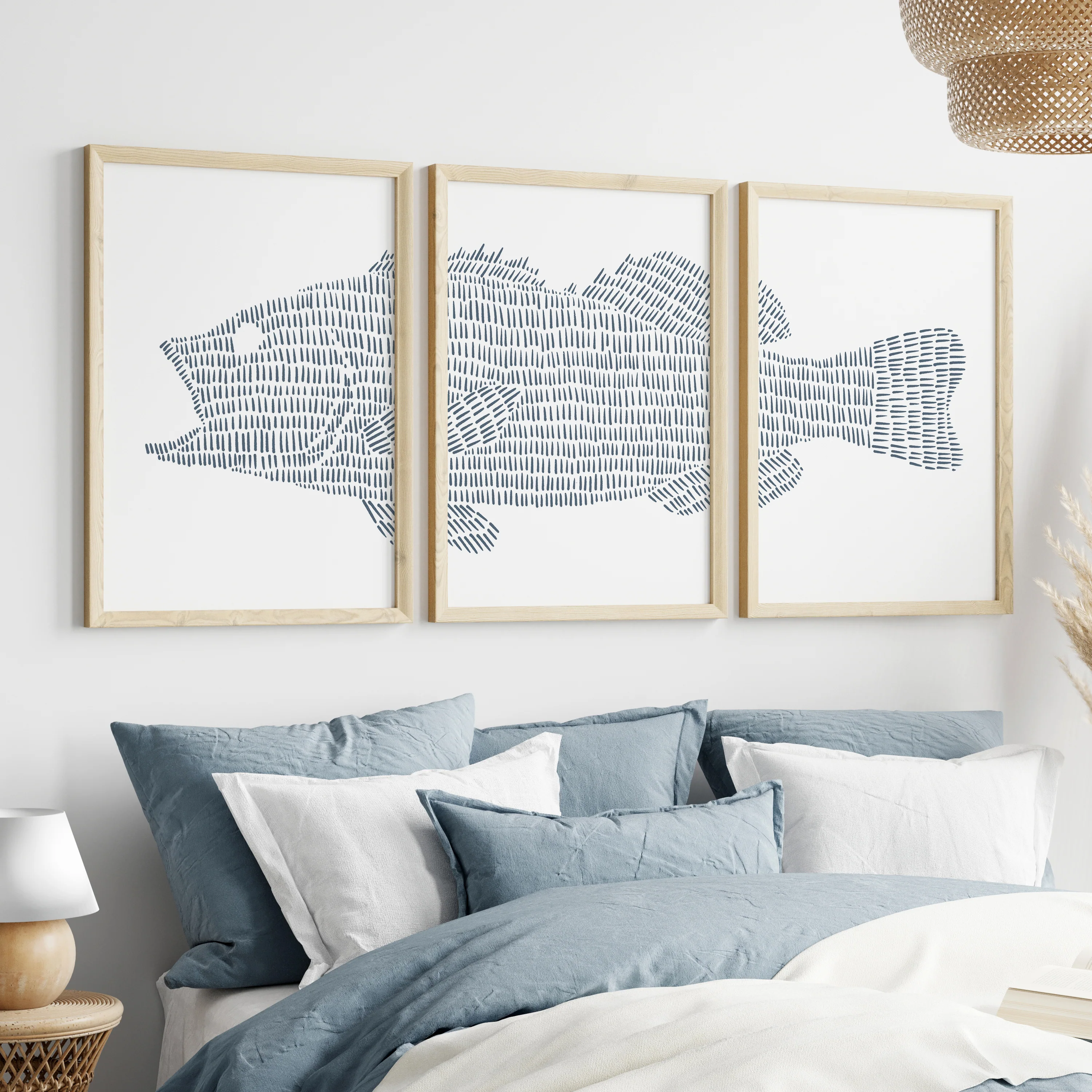 Largemouth Bass Lake Fish - Set of 3 - Image 9
