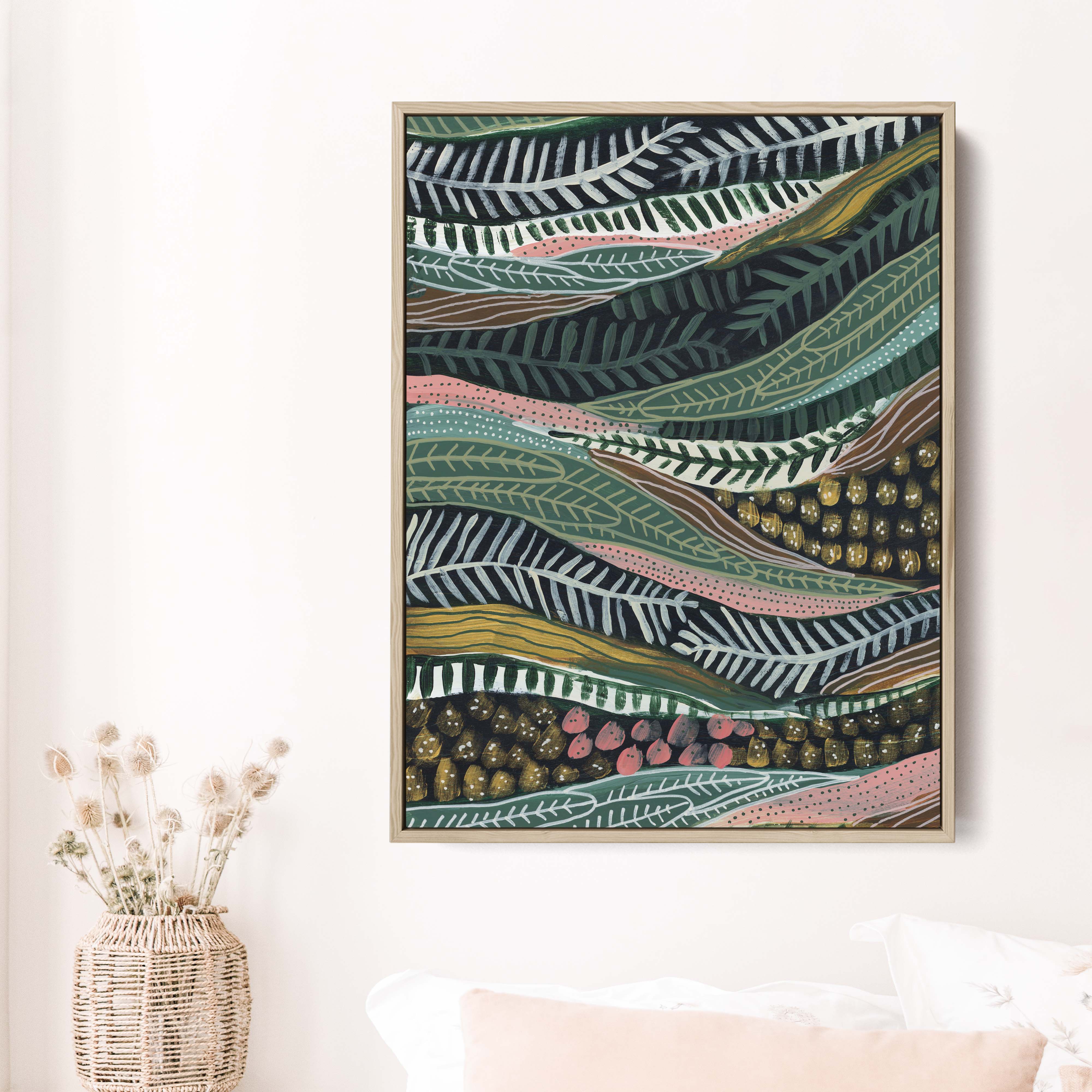 Lush Jungle Scene, No. 1 - Image 9