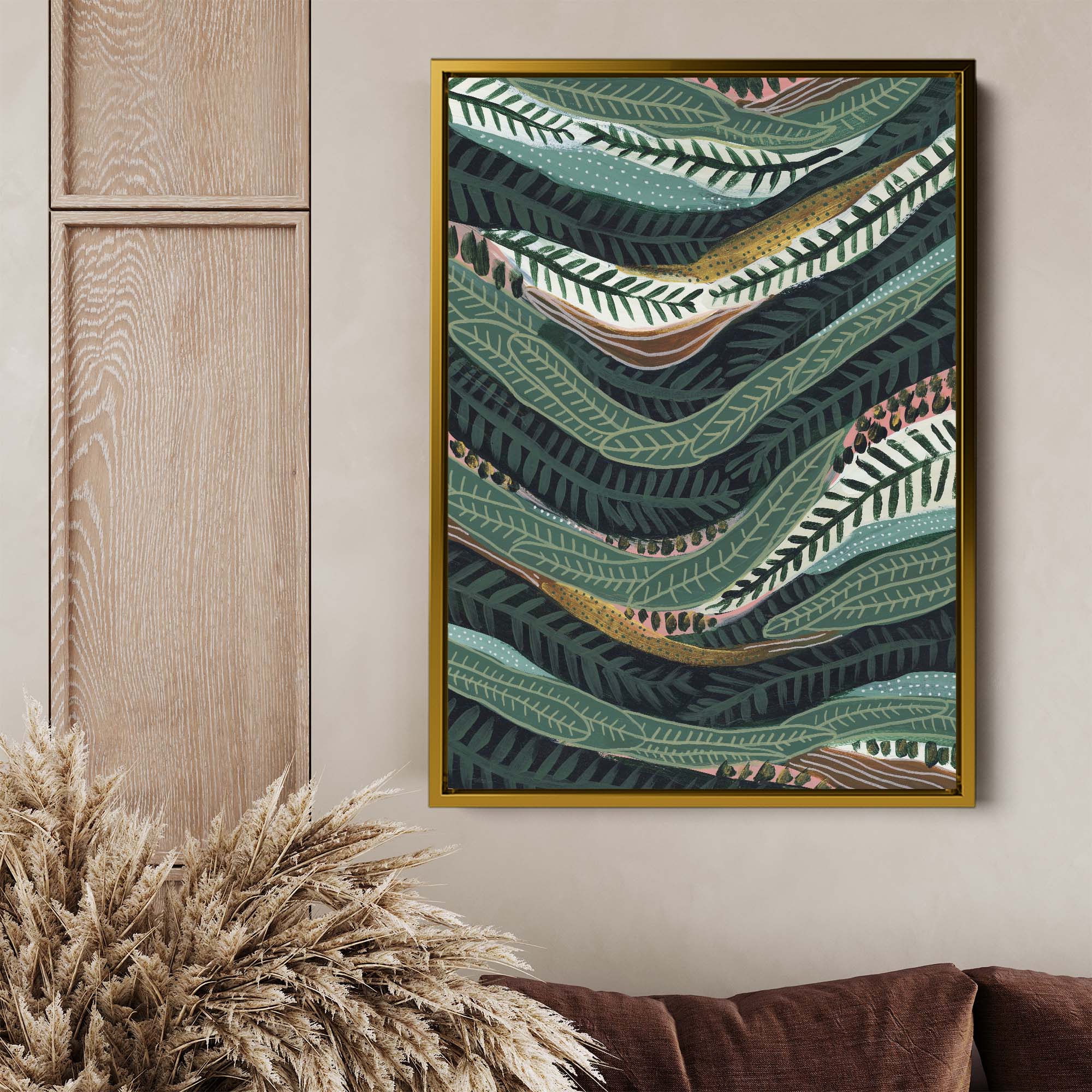 Lush Jungle Scene, No. 2 - Image 11
