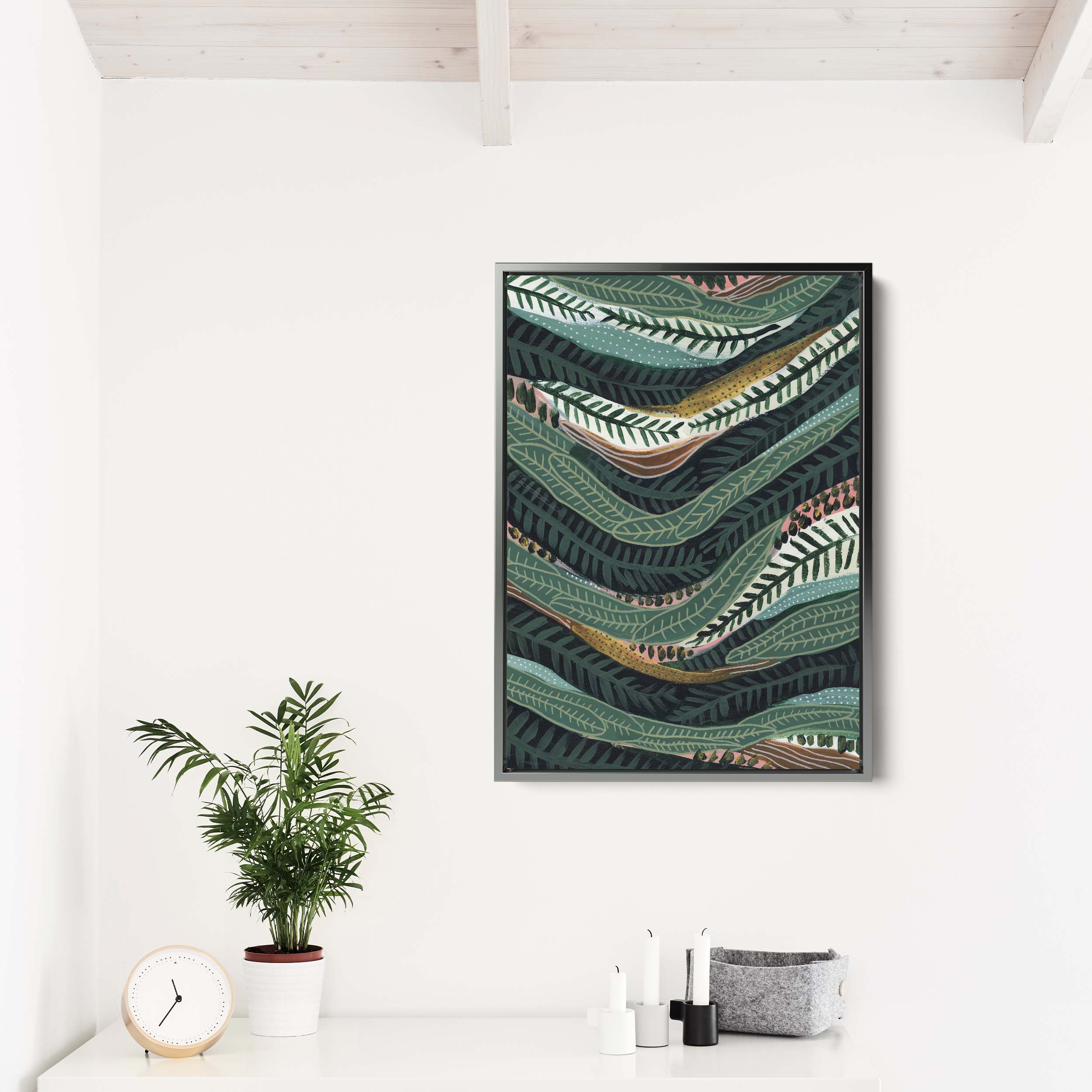 Lush Jungle Scene, No. 2 - Image 12