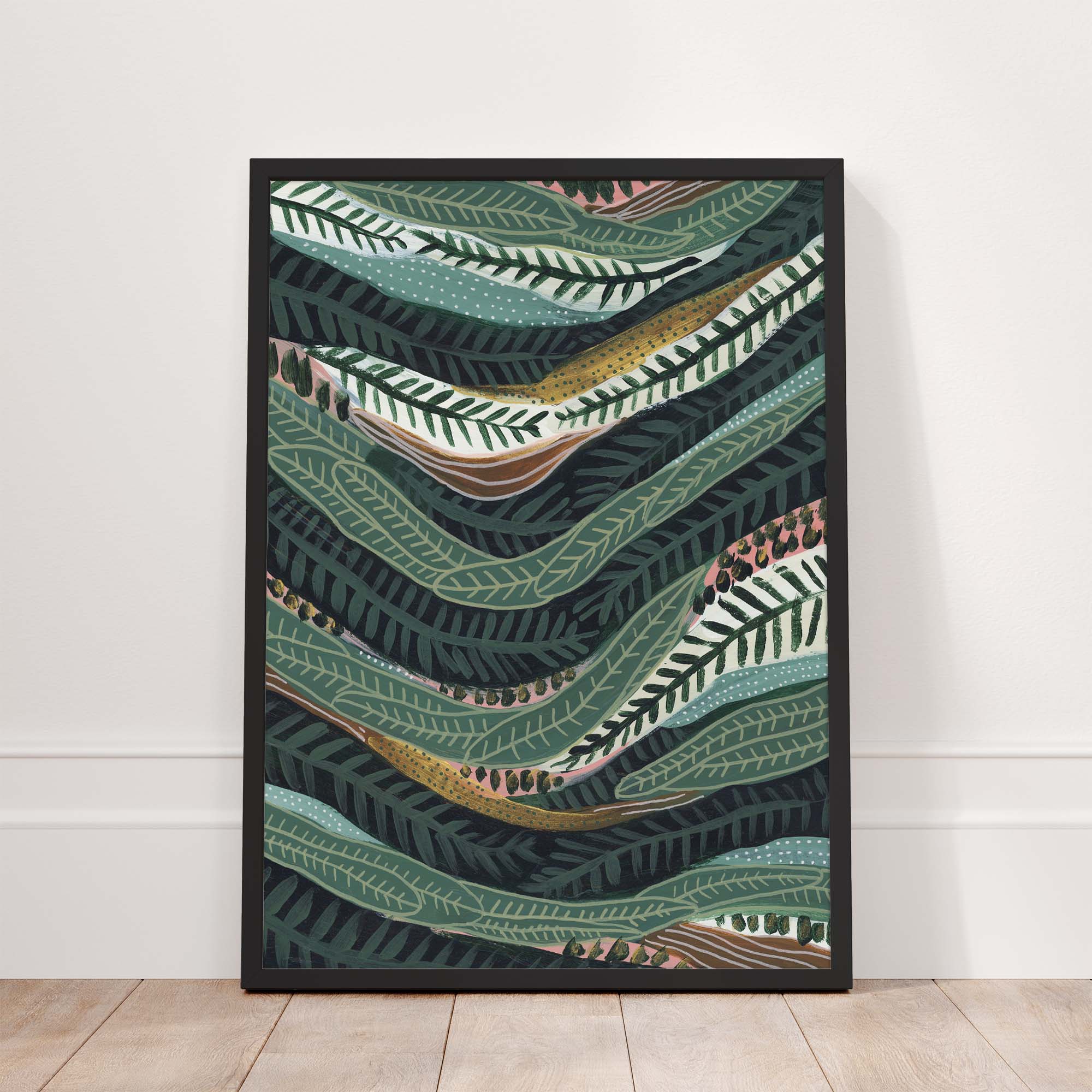 Lush Jungle Scene, No. 2 - Image 6