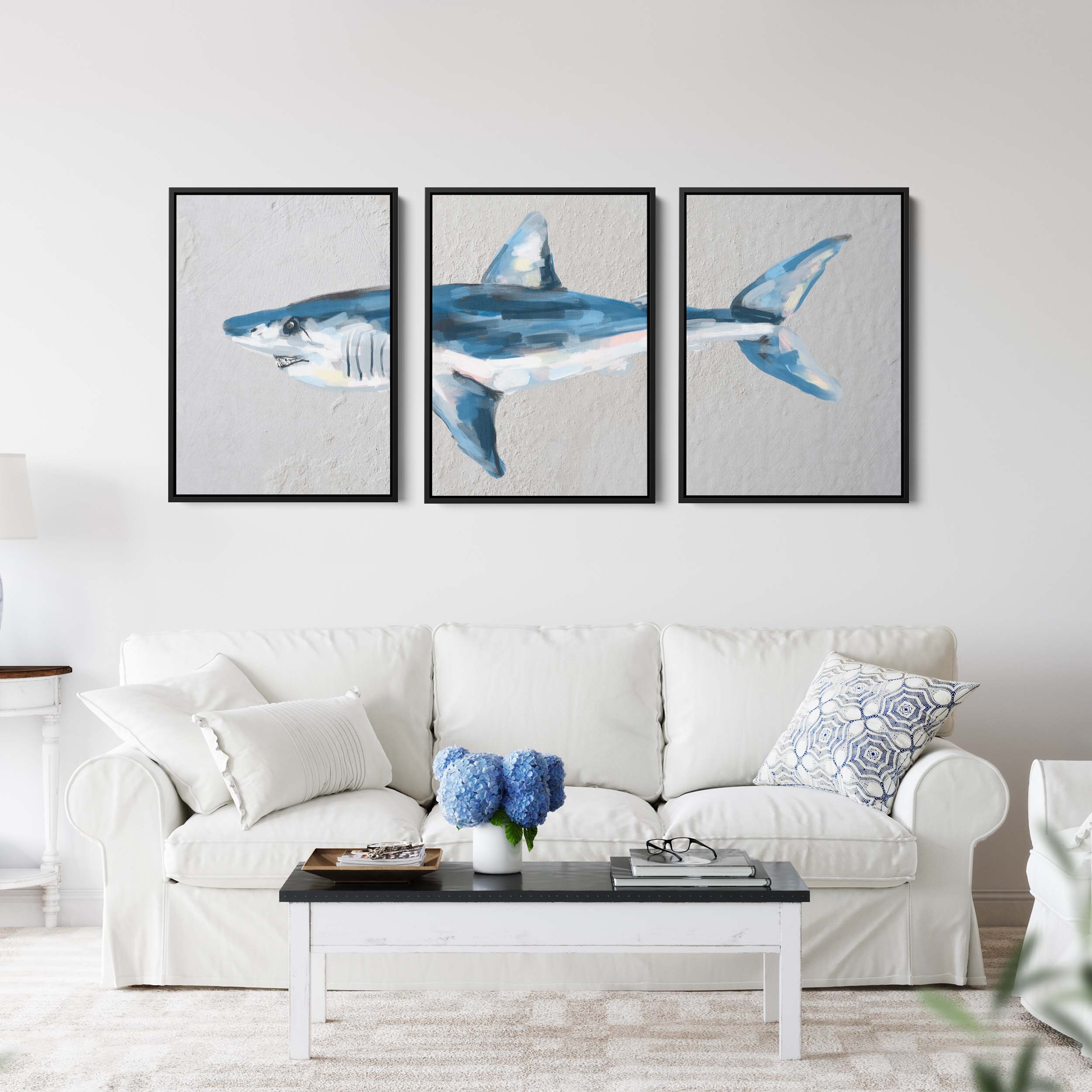 Mako Shark Triptych - Set of 3 - Image 10