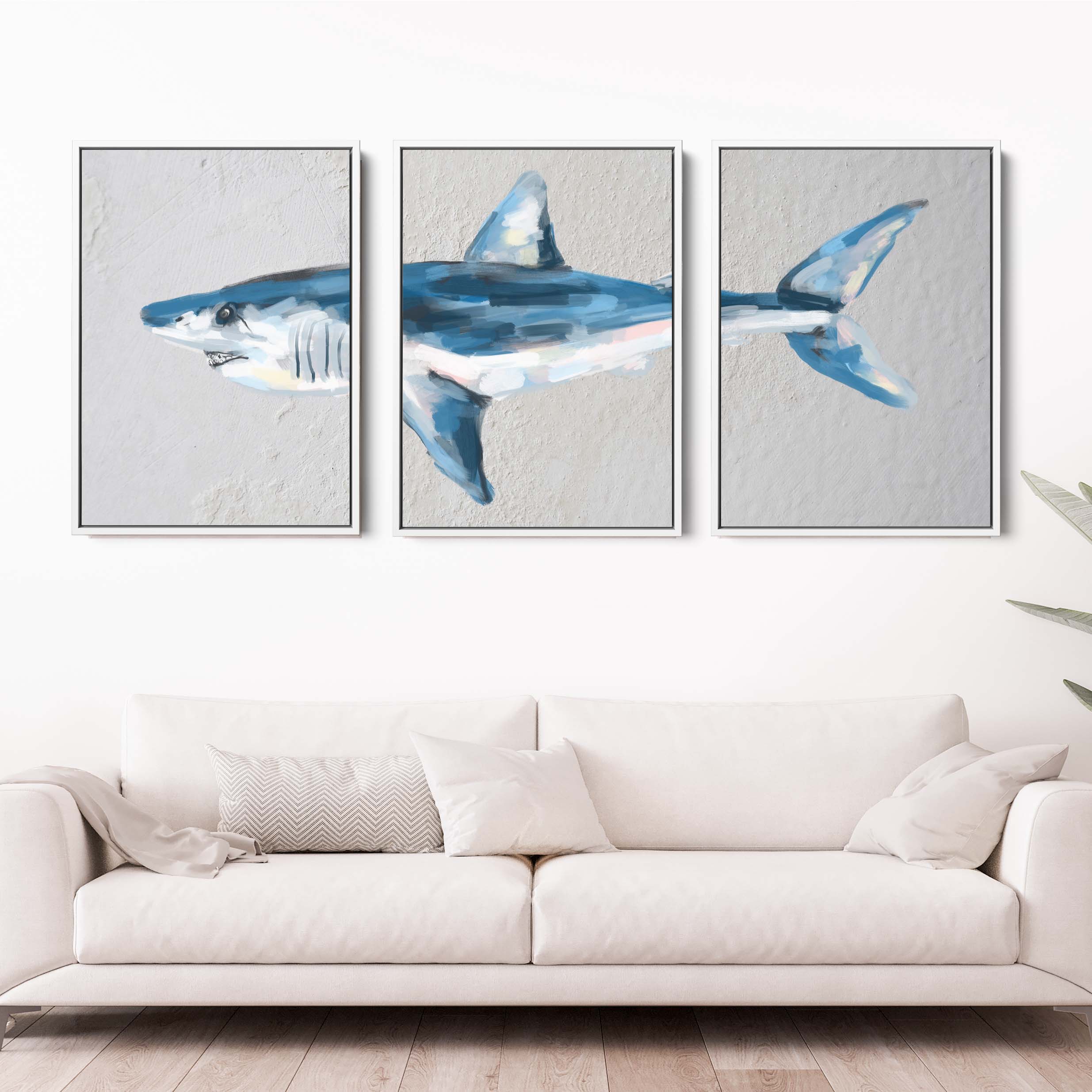 Mako Shark Triptych - Set of 3 - Image 11