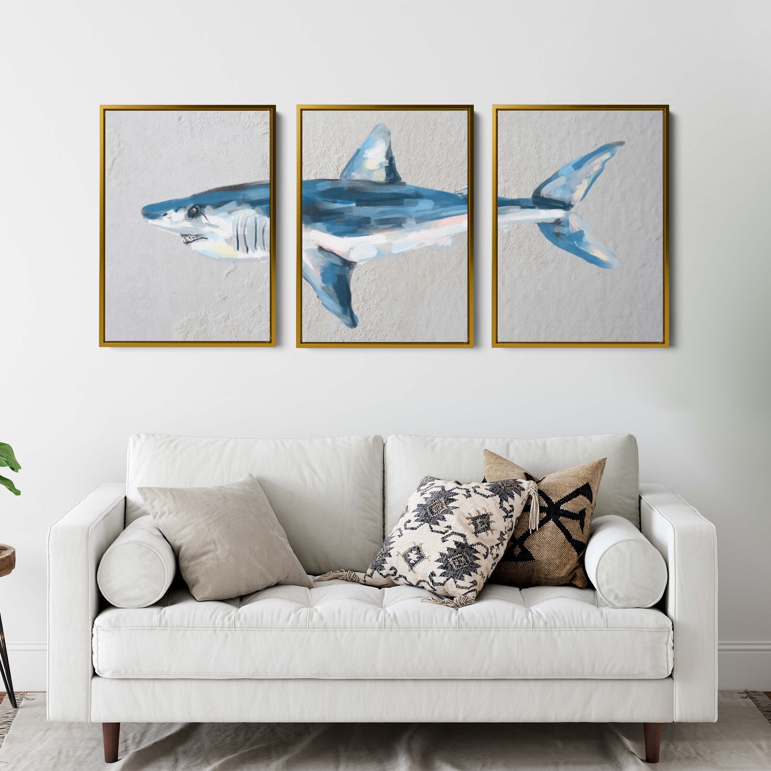 Mako Shark Triptych - Set of 3 - Image 12