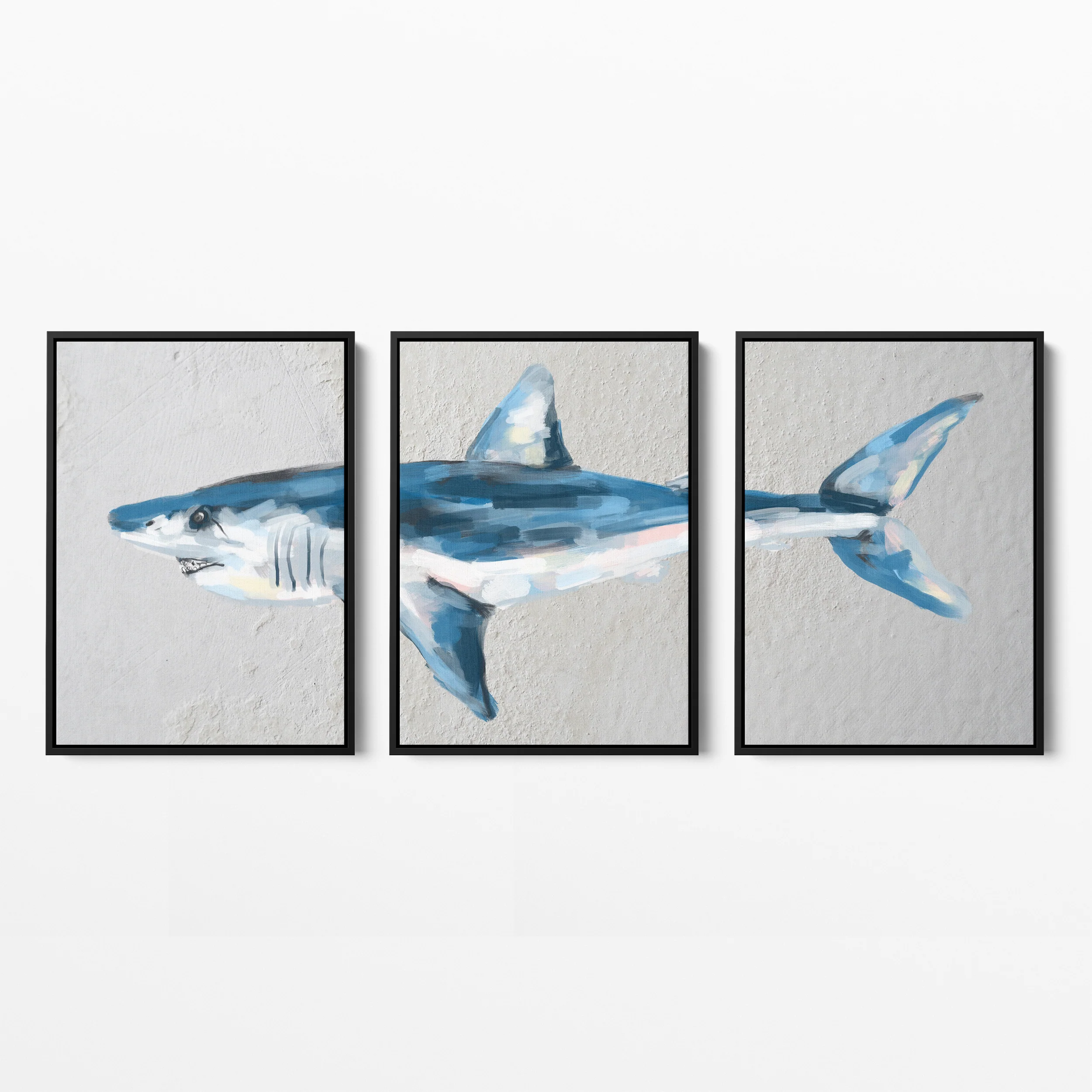 Mako Shark Triptych - Set of 3 - Image 4