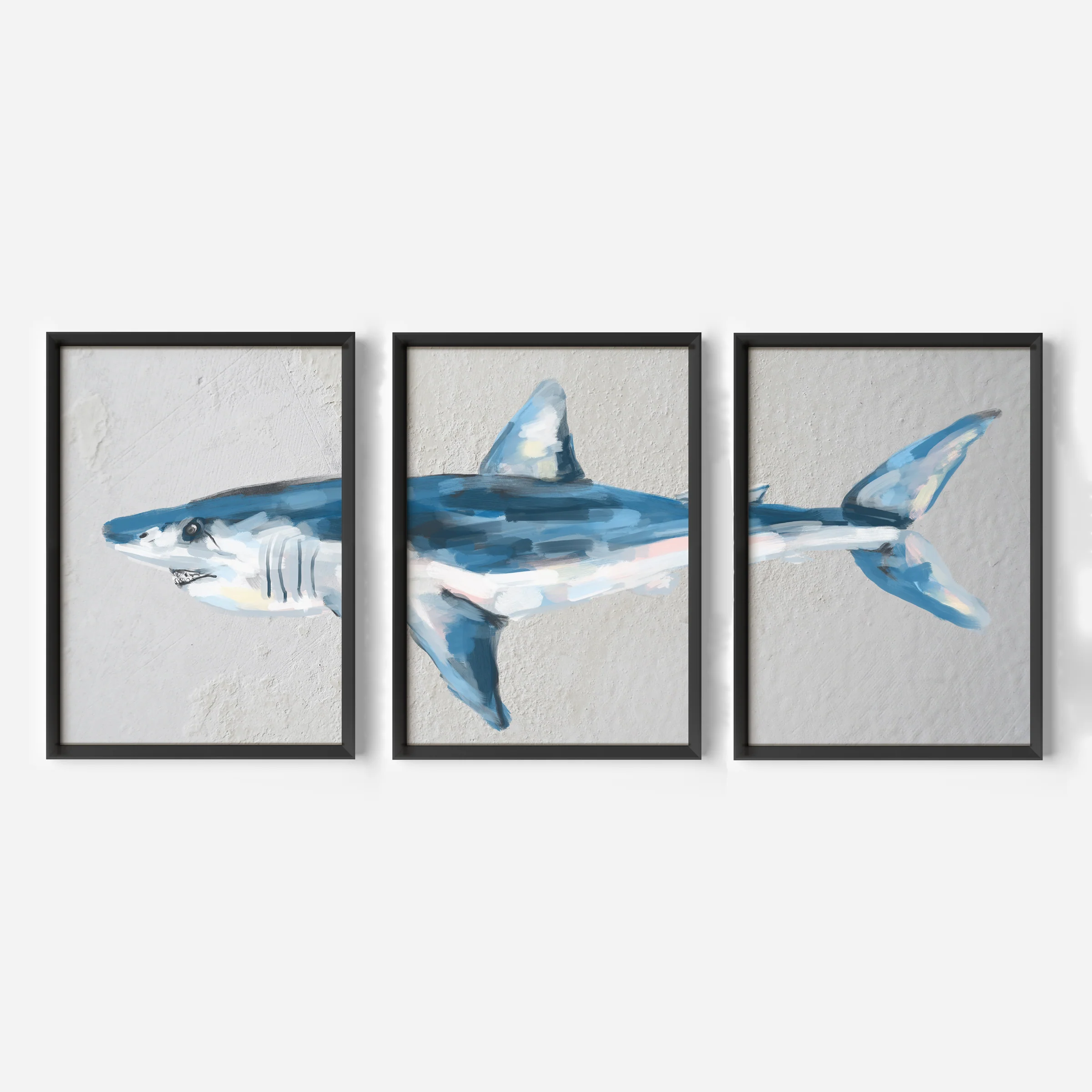 Mako Shark Triptych - Set of 3 - Image 5