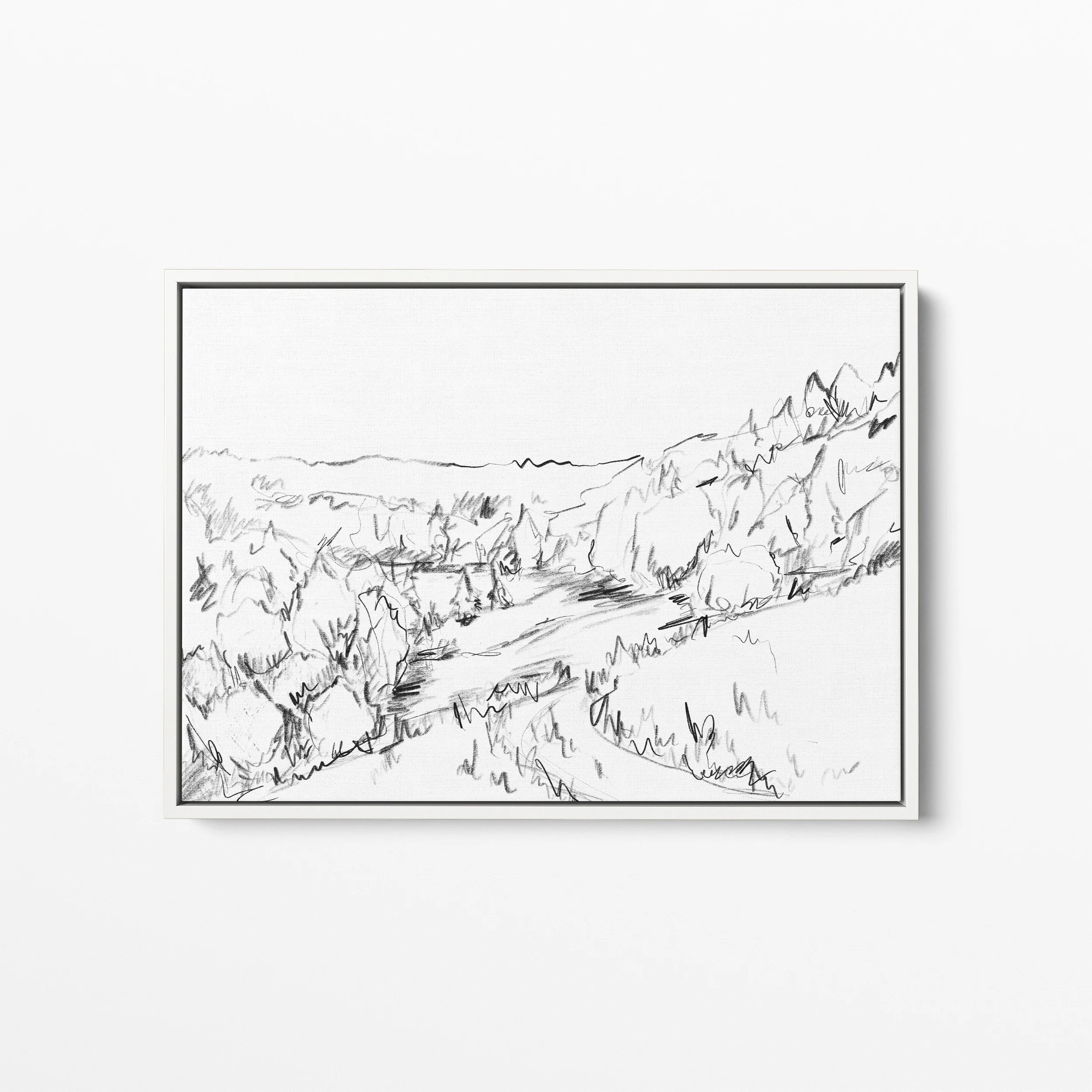 Meadow Mountain Illustration - Image 3
