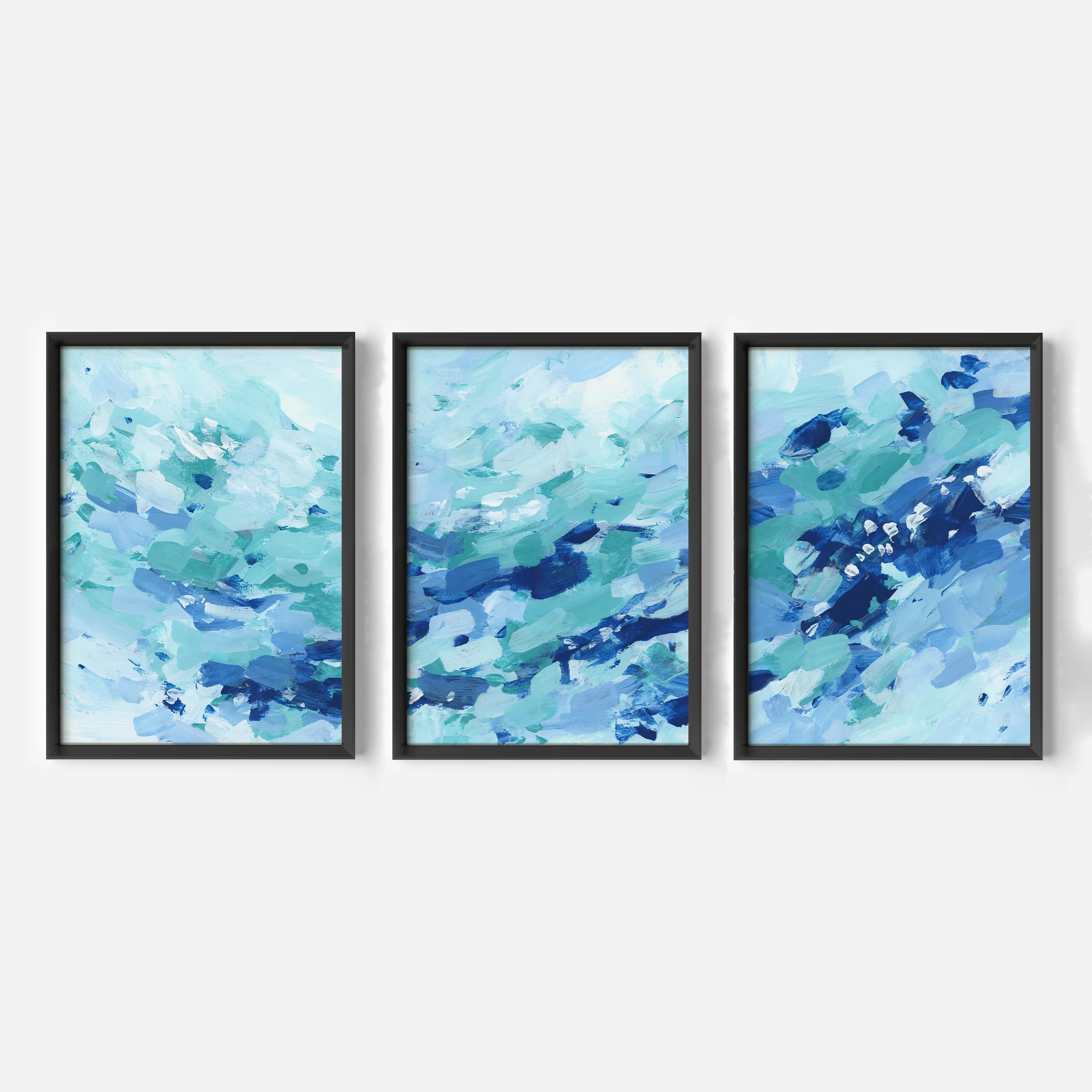 Mediterranean Mist Triptych - Set of 3 - Image 6