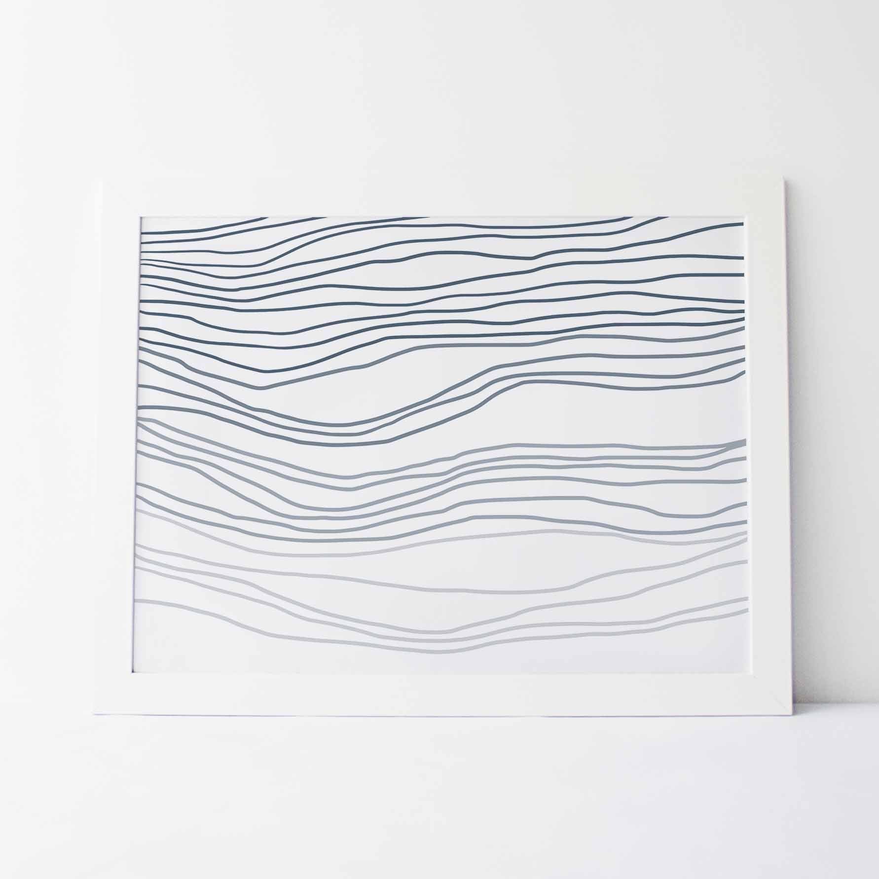 Minimalist Abstract Waves - Image 3