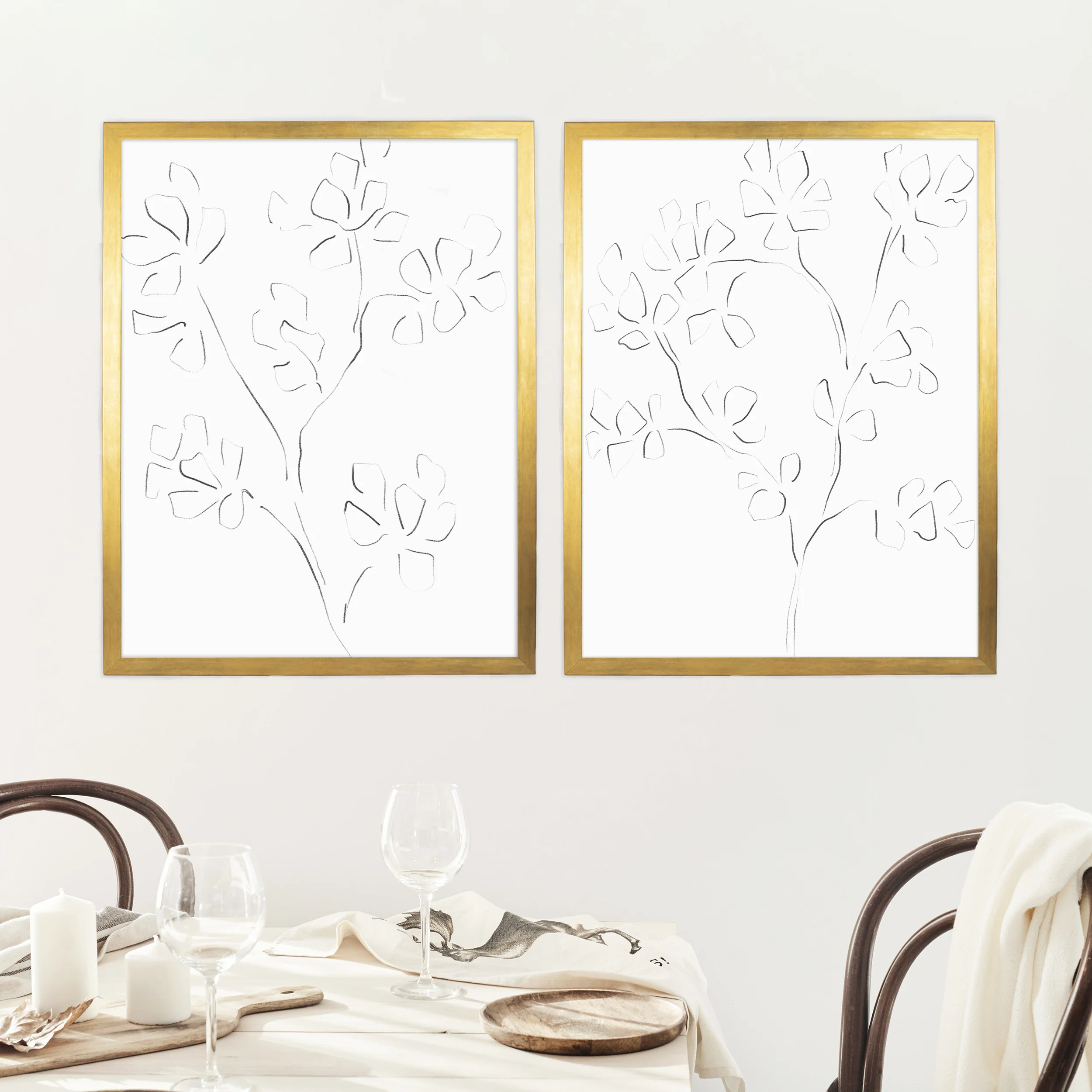 Minimalist Cherry Blossom Illustration - Set of 2 - Image 10