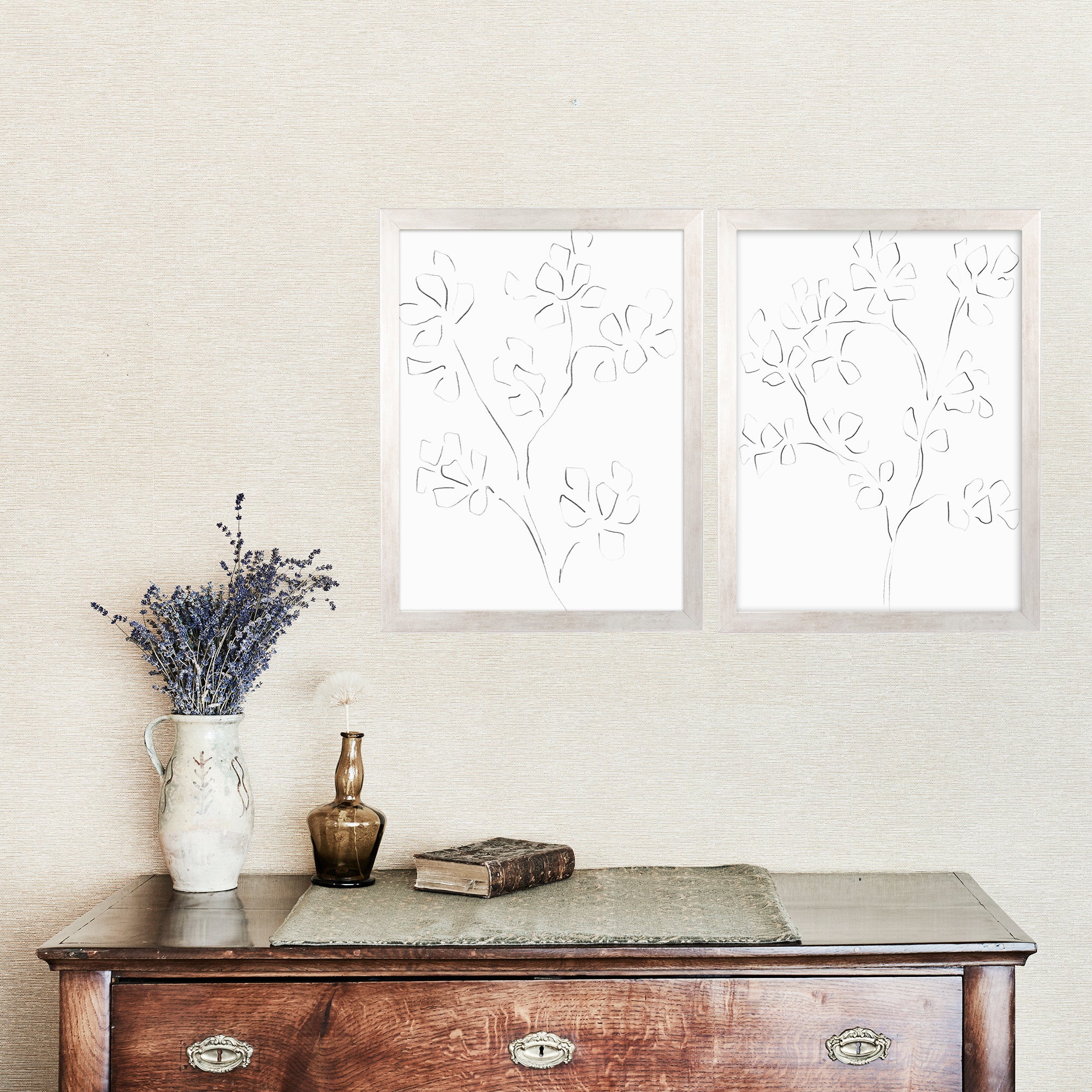 Minimalist Cherry Blossom Illustration - Set of 2 - Image 11
