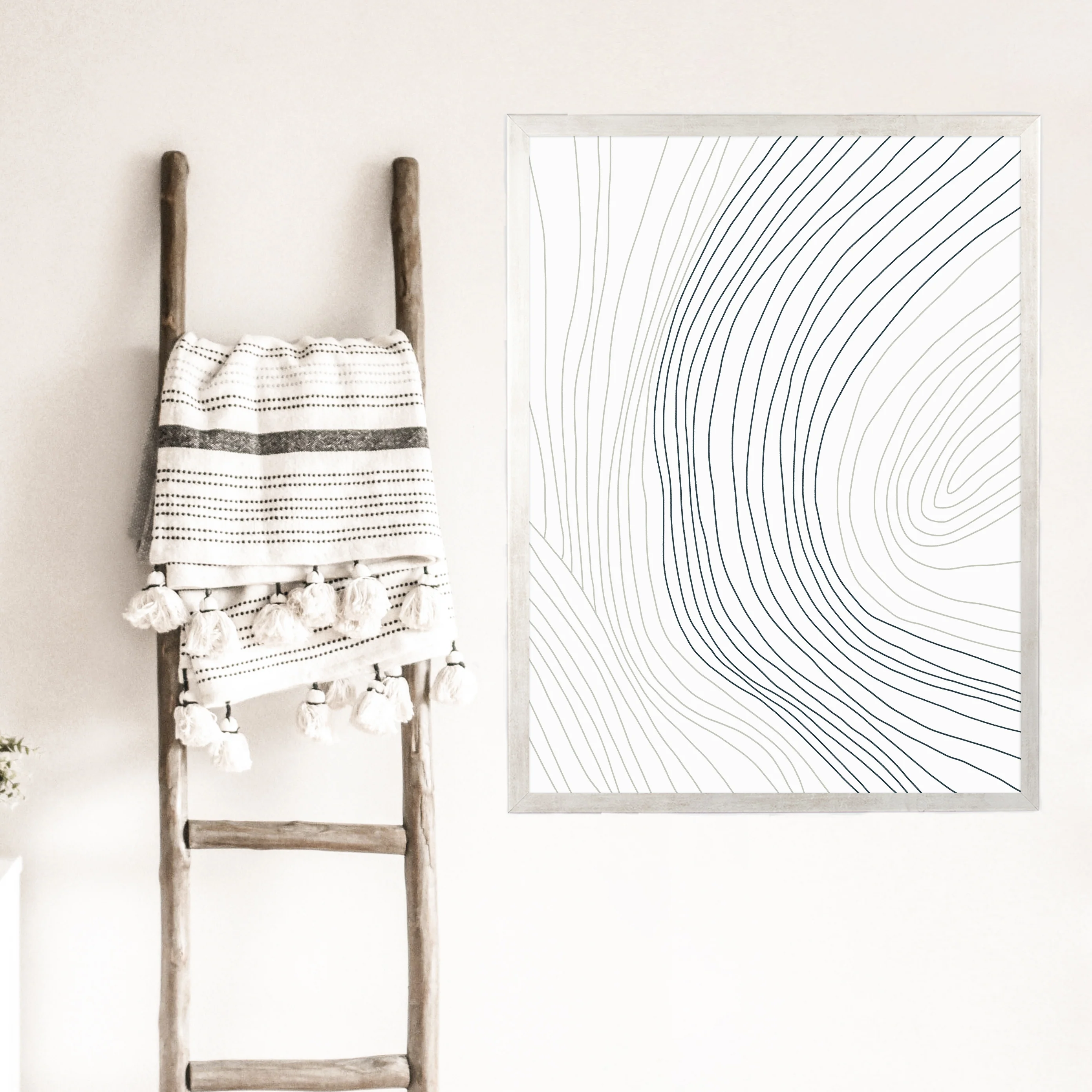 Minimalist Contour Illustration, No. 1 - Image 6