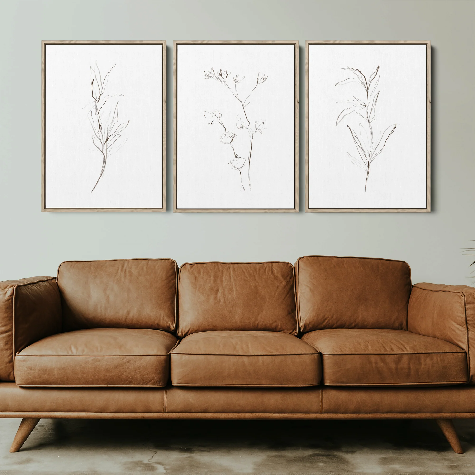 Minimalist Fall Plant Study - Set of 3 - Image 10