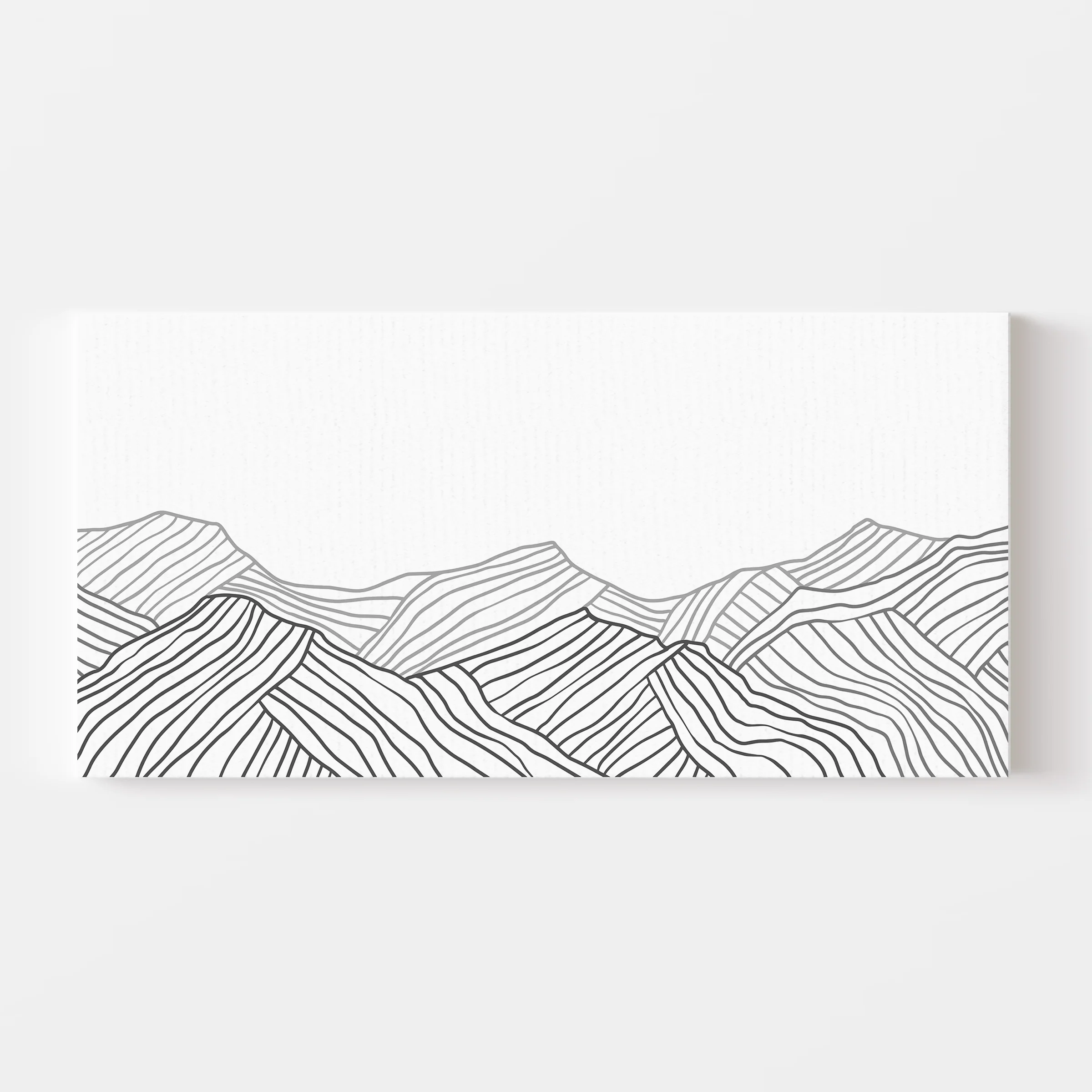 Minimalist Mountains Panoramic - Image 2