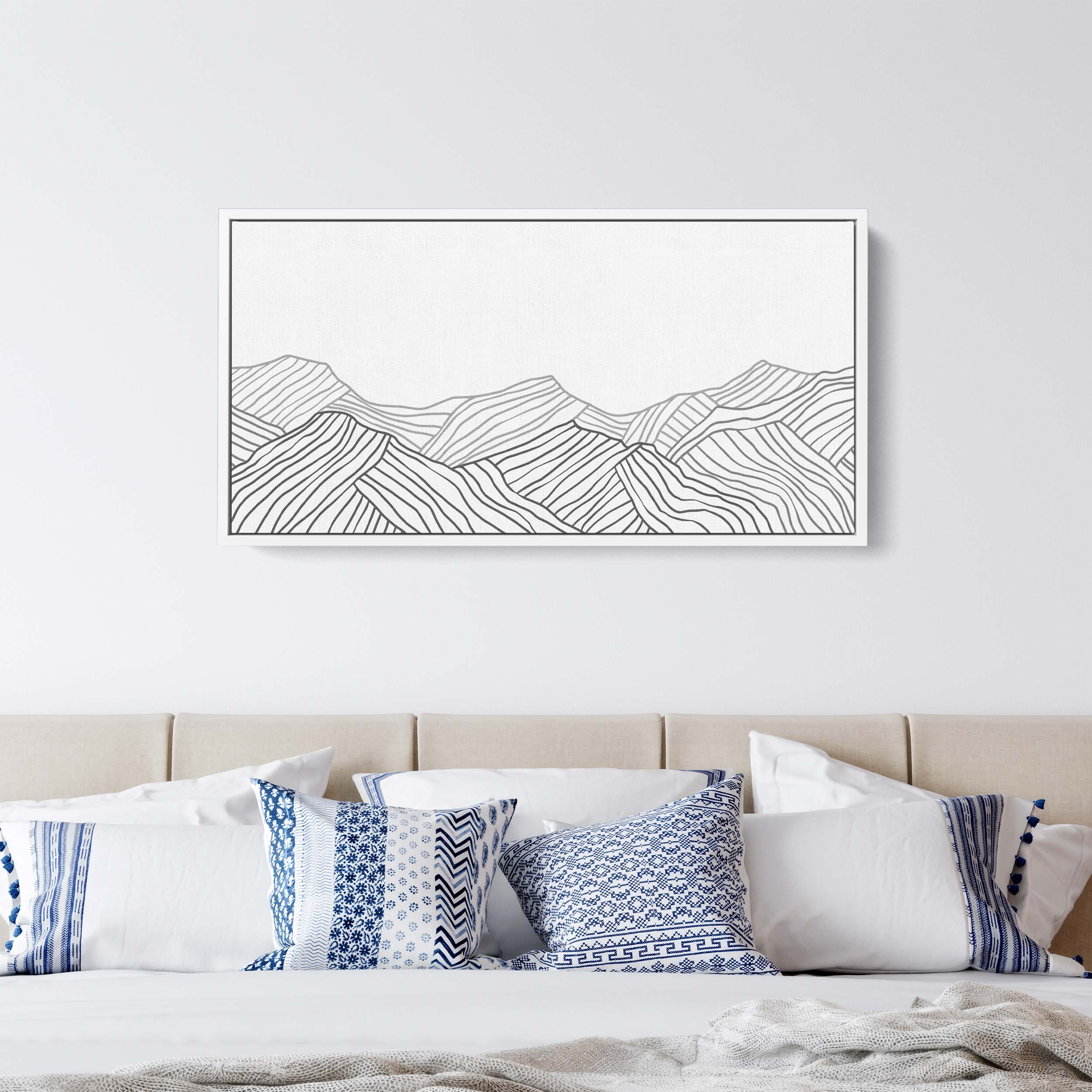 Minimalist Mountains Panoramic - Image 5