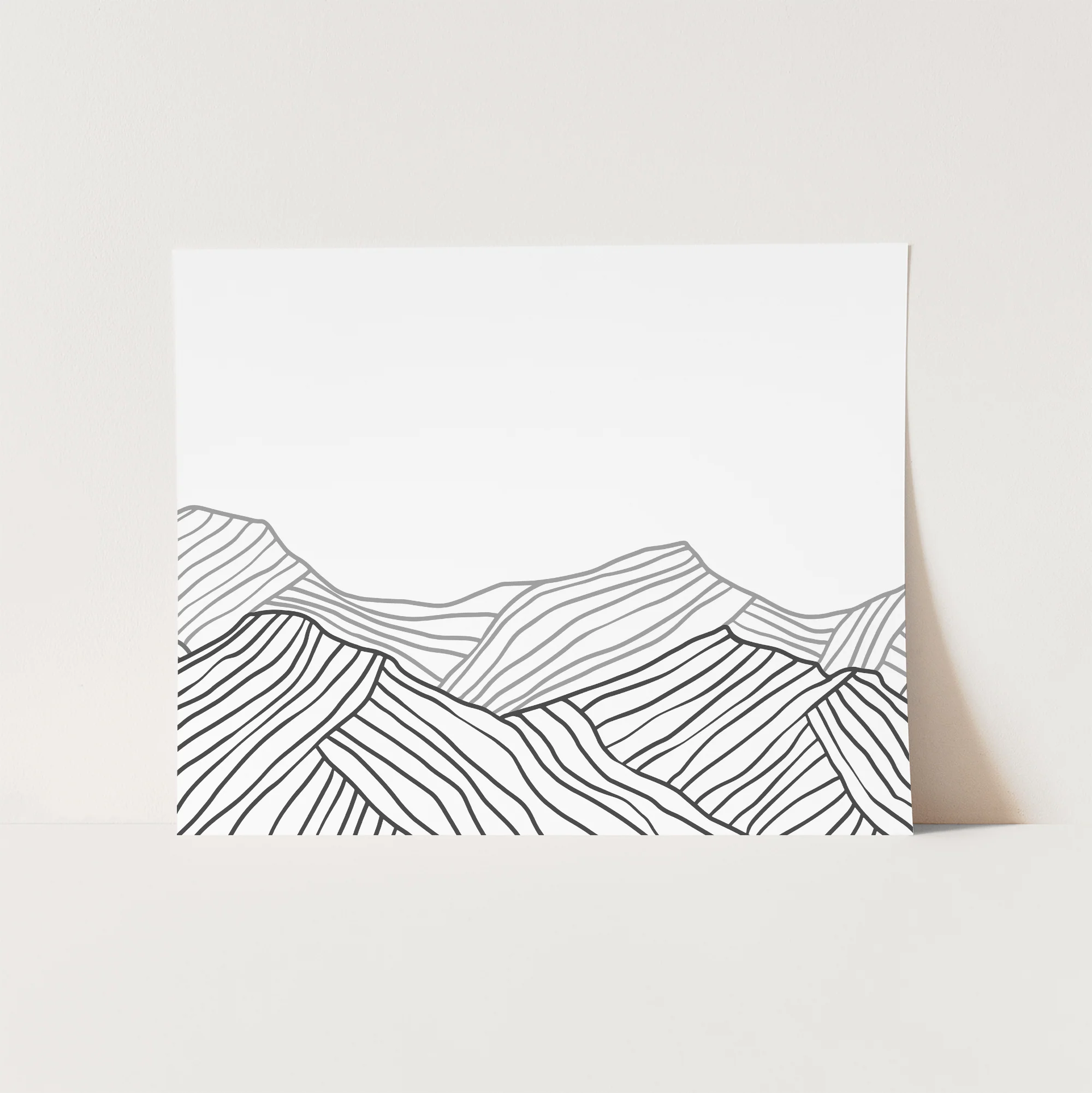 Minimalist Mountainscape - Image 2