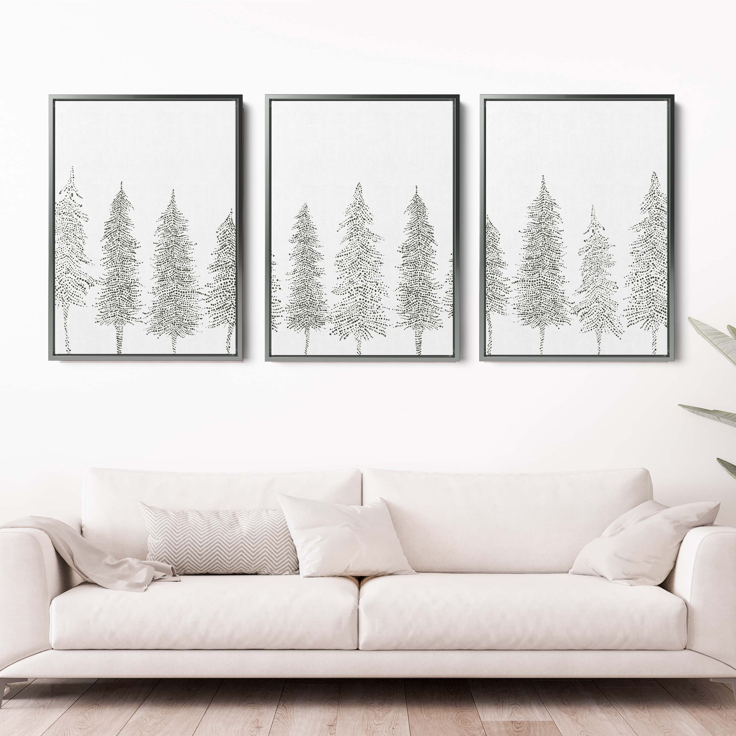 Minimalist Pine Tree Line - Set of 3 - Image 11