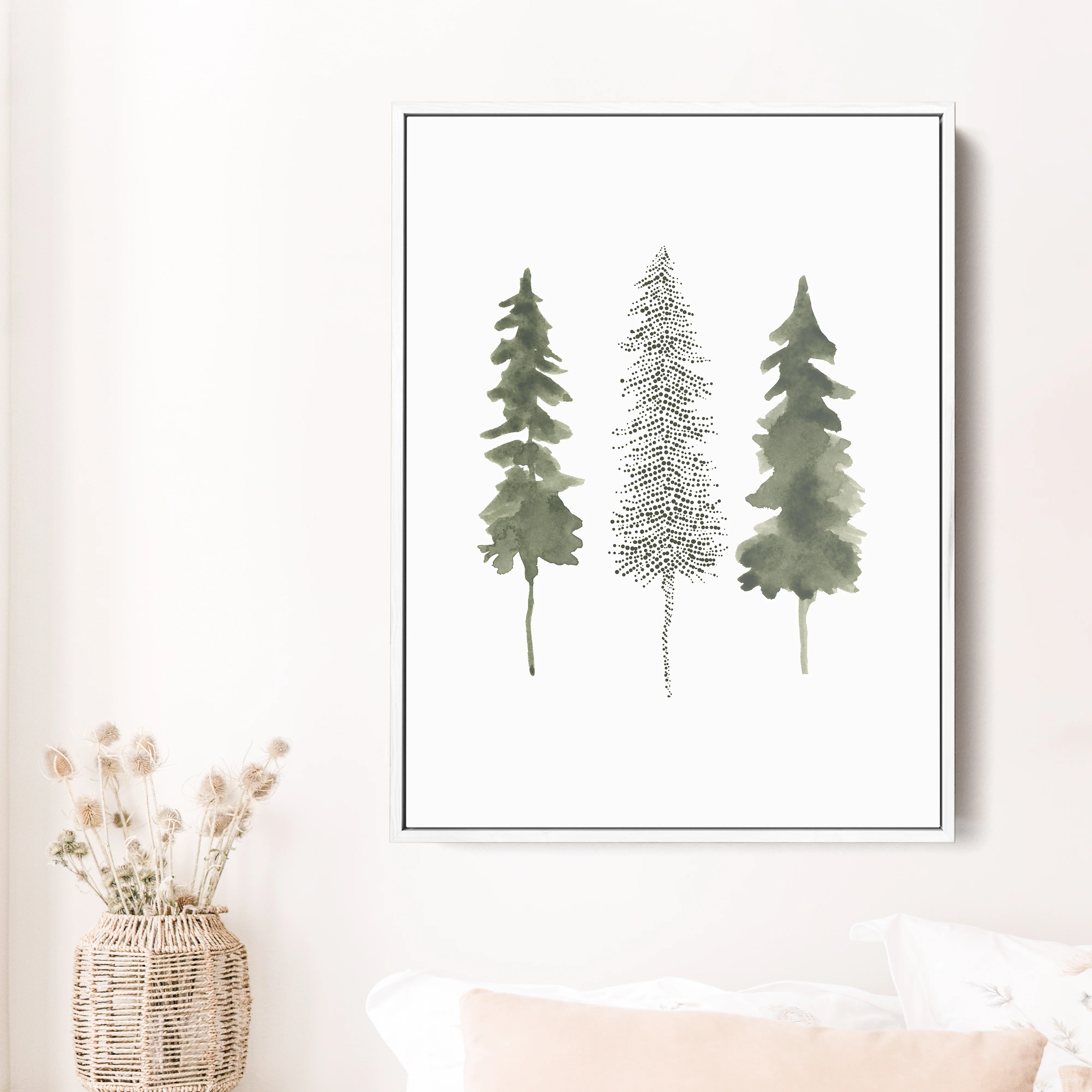 Minimalist Pine Tree Trio - Image 10