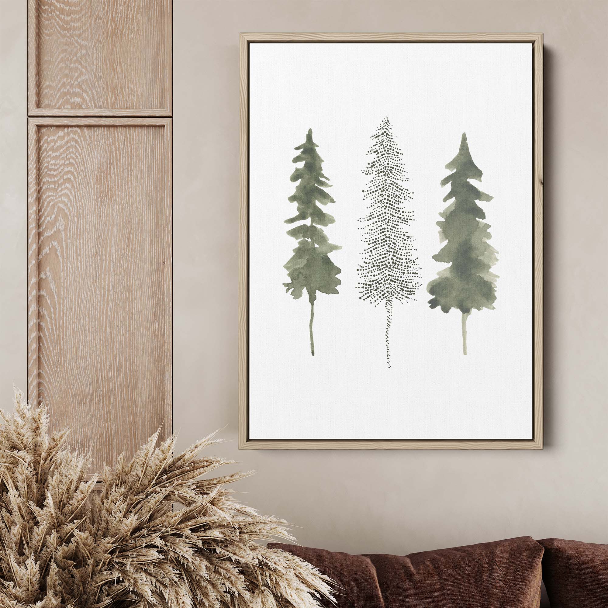 Minimalist Pine Tree Trio - Image 9