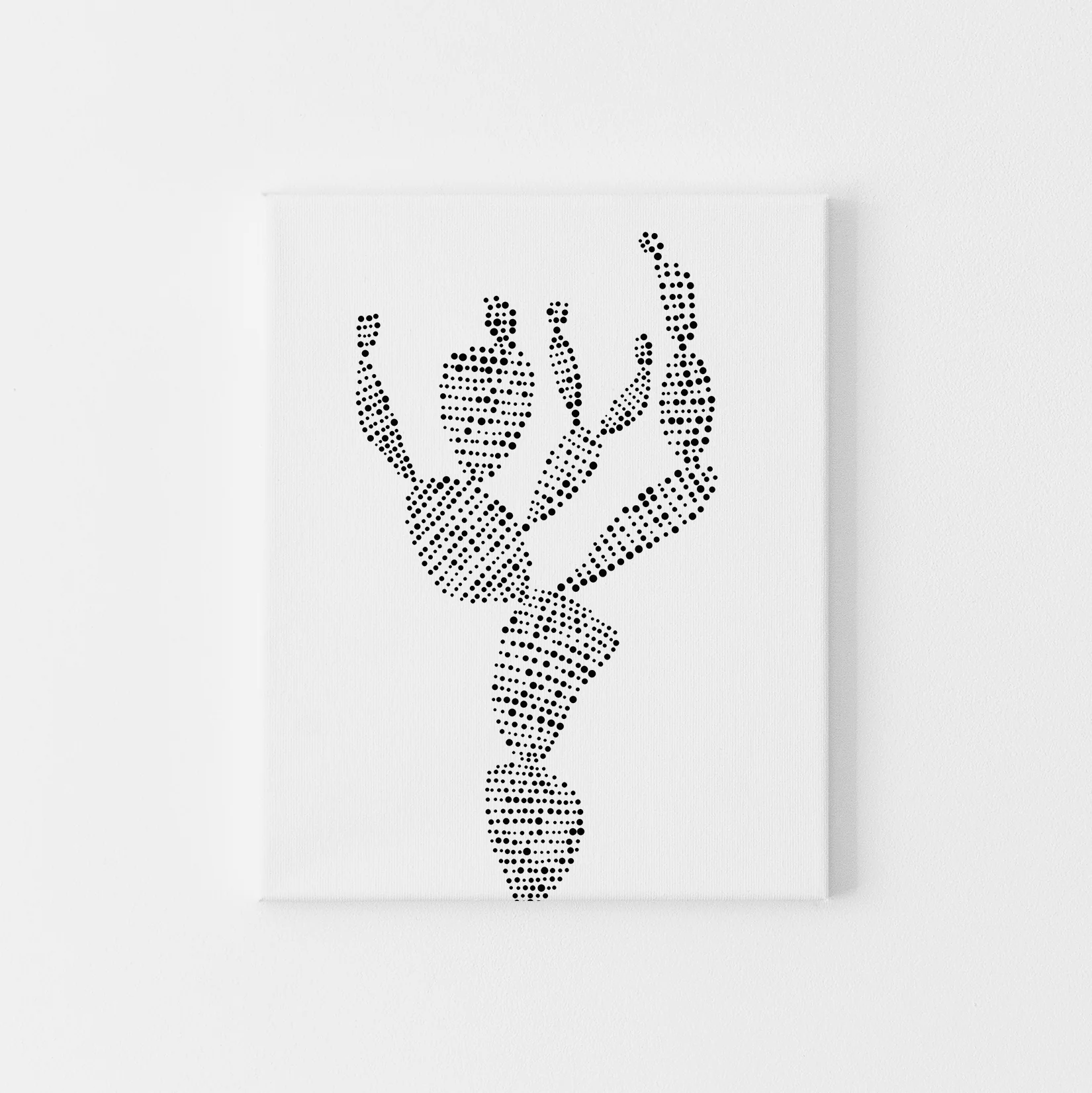 Minimalist Prickly Pear Cactus, No. 2 - Image 4