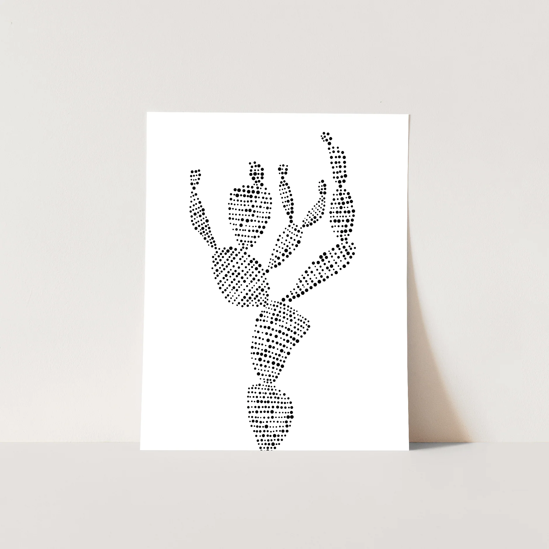 Minimalist Prickly Pear Cactus, No. 2 - Image 5