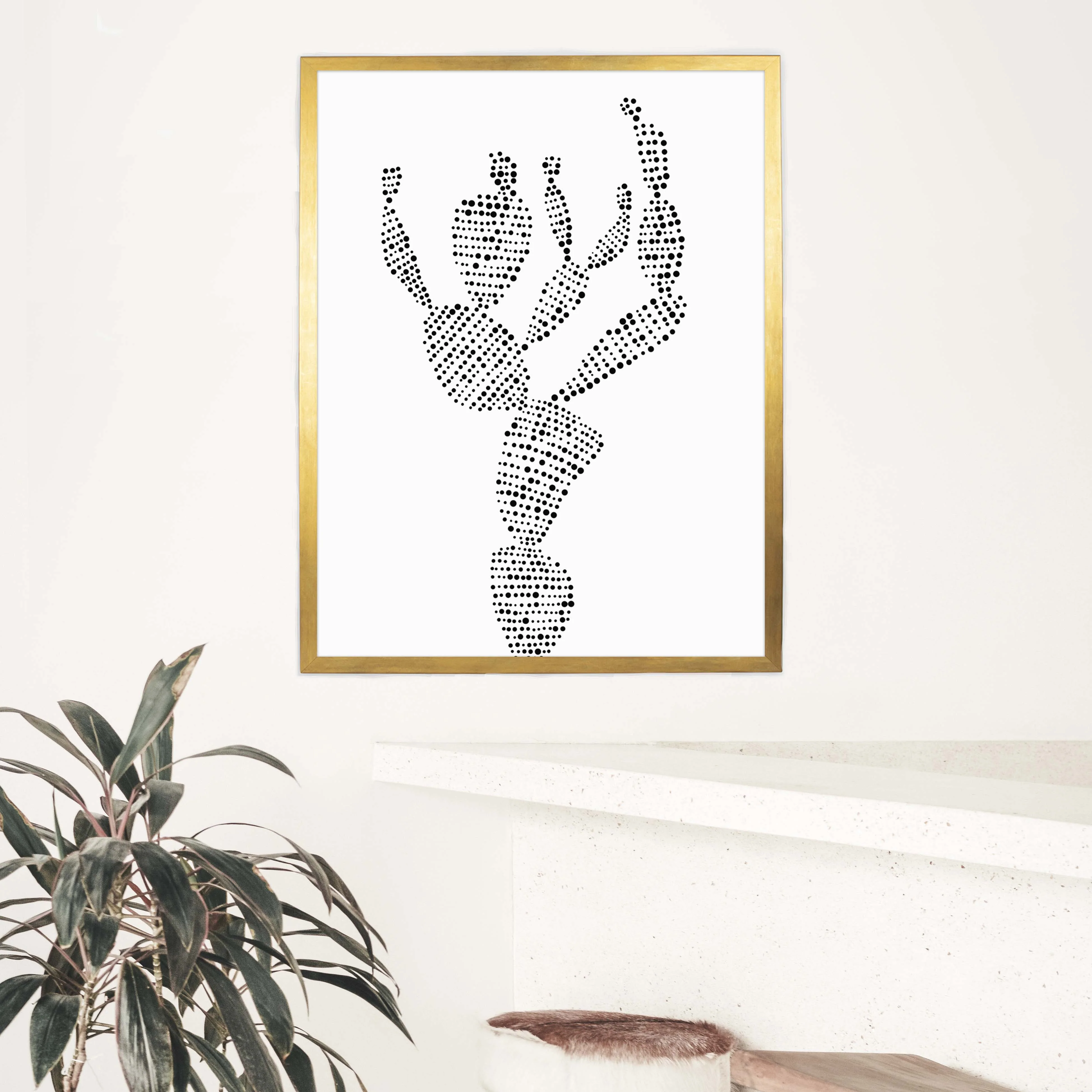 Minimalist Prickly Pear Cactus, No. 2 - Image 8