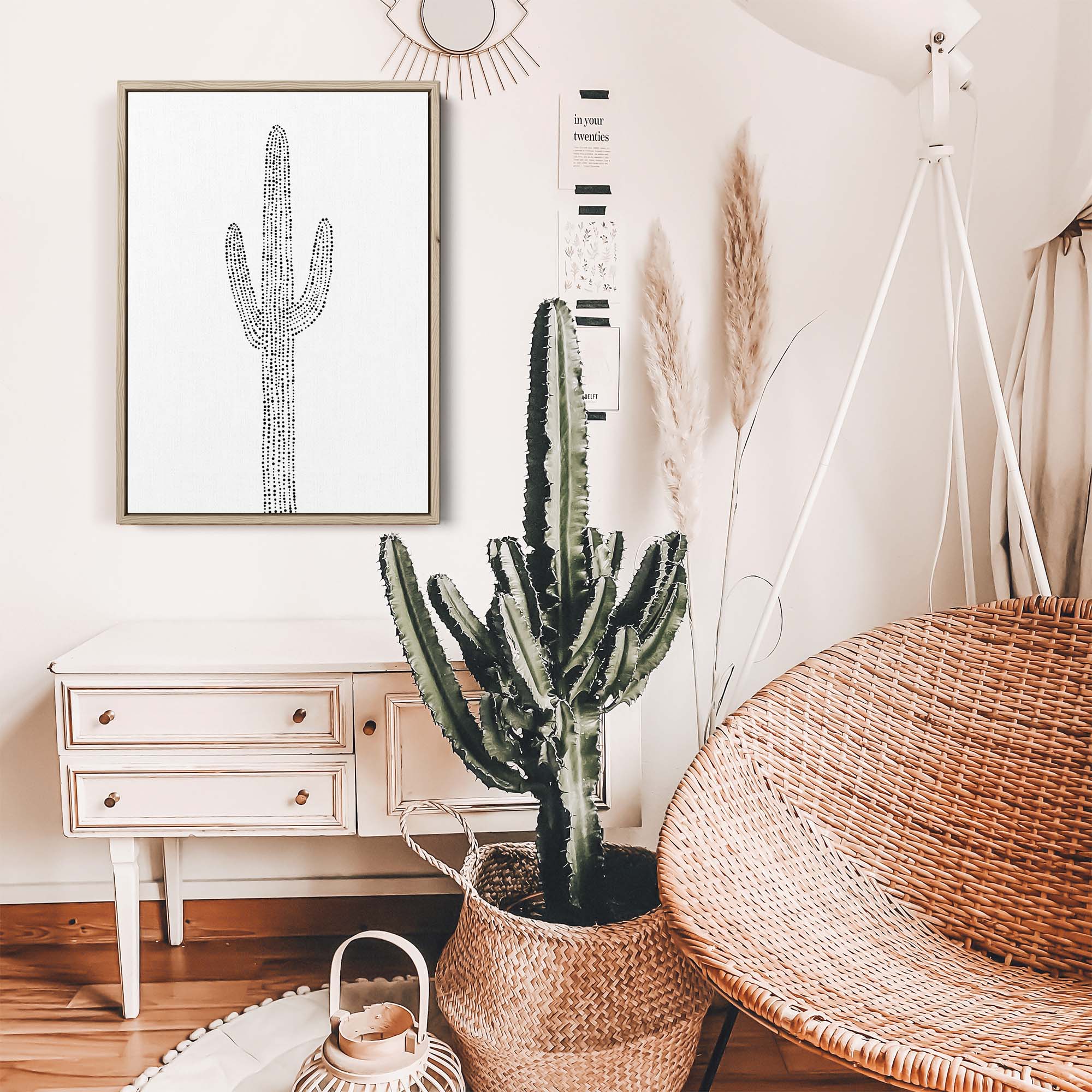 Minimalist Saguaro Cactus, No. 1 - Image 10