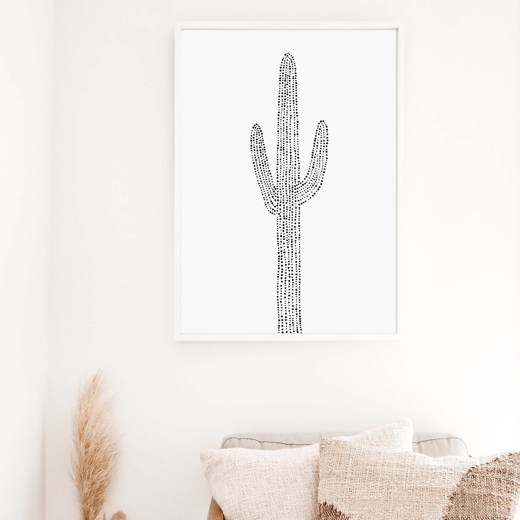 Minimalist Saguaro Cactus, No. 1 - Image 7
