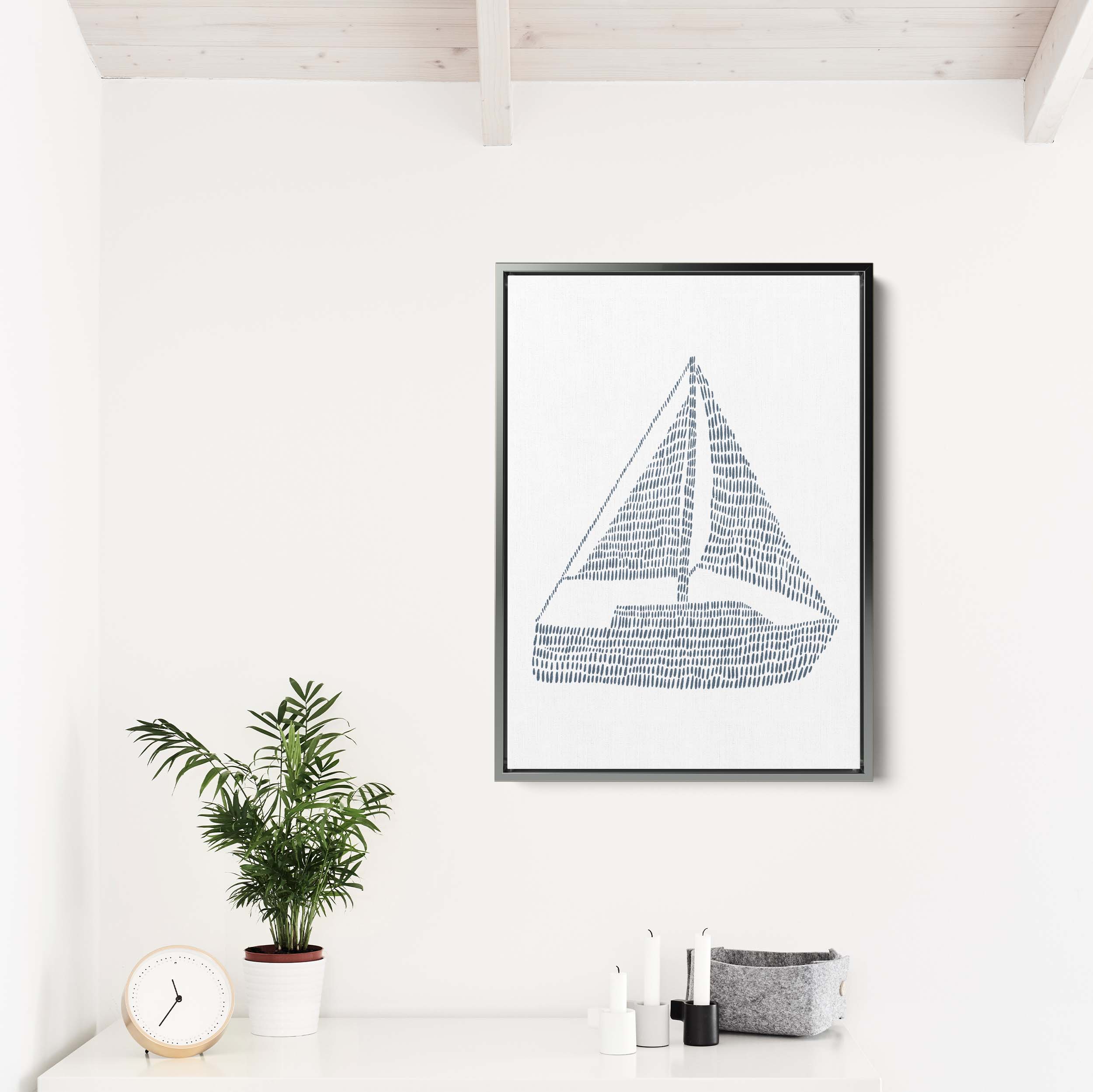 Minimalist Sailboat, No. 1 - Image 13