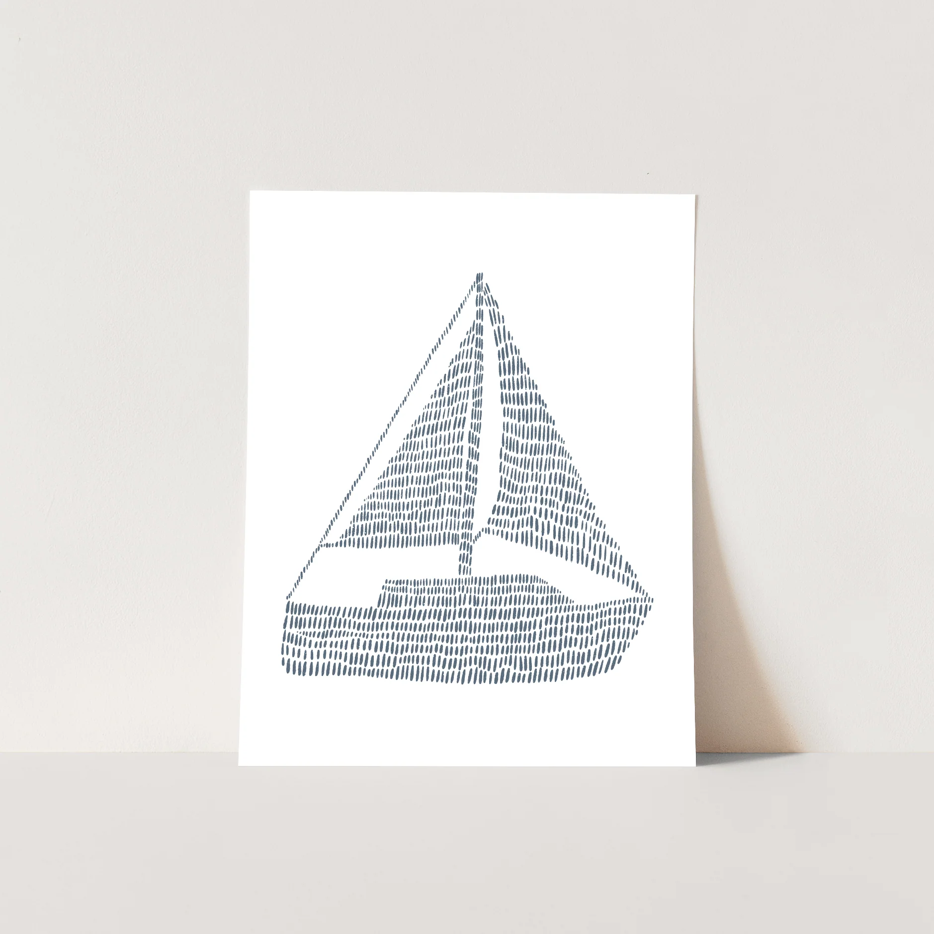 Minimalist Sailboat, No. 1 - Image 5