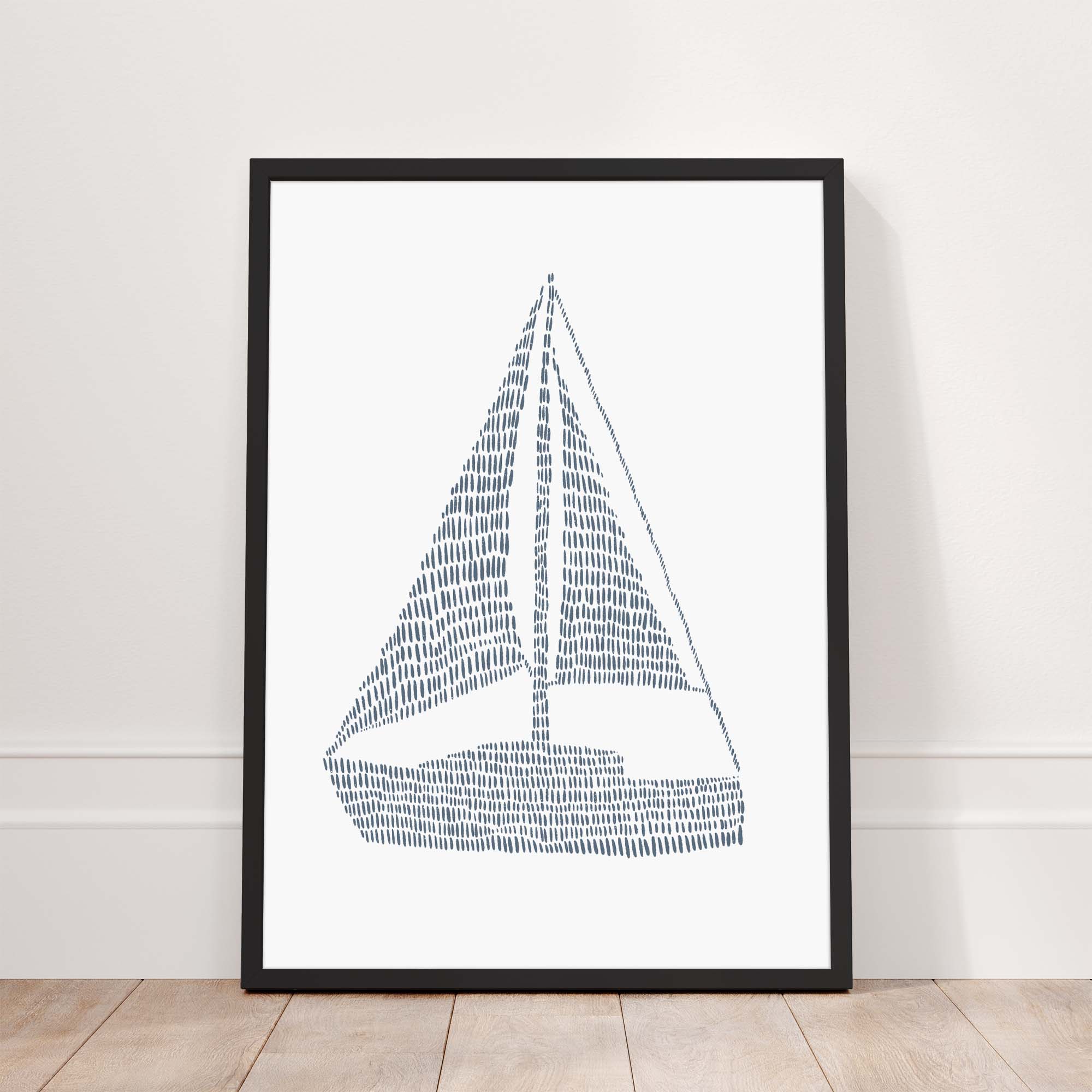 Minimalist Sailboat, No. 2 - Image 5