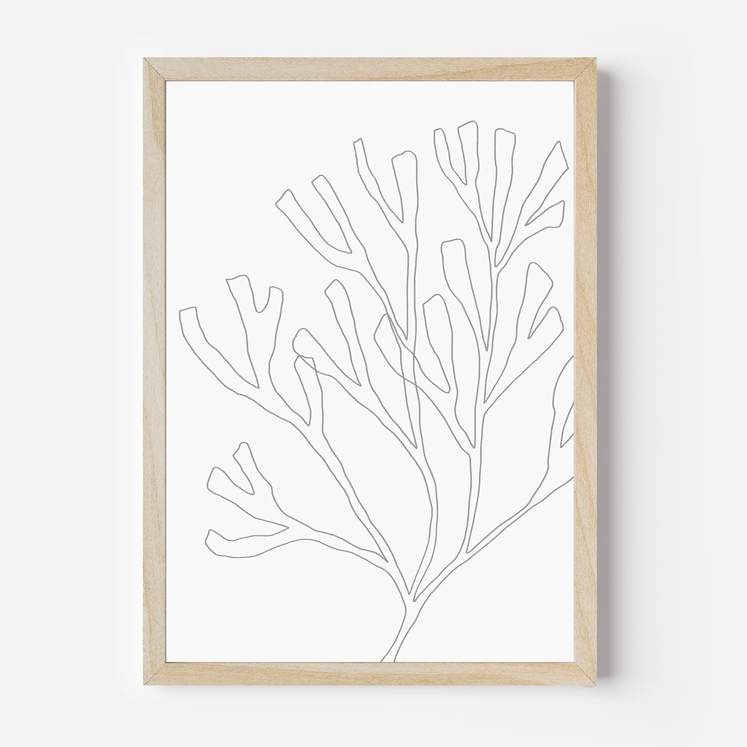 Minimalist Seaweed Illustration, No. 2 - Image 2