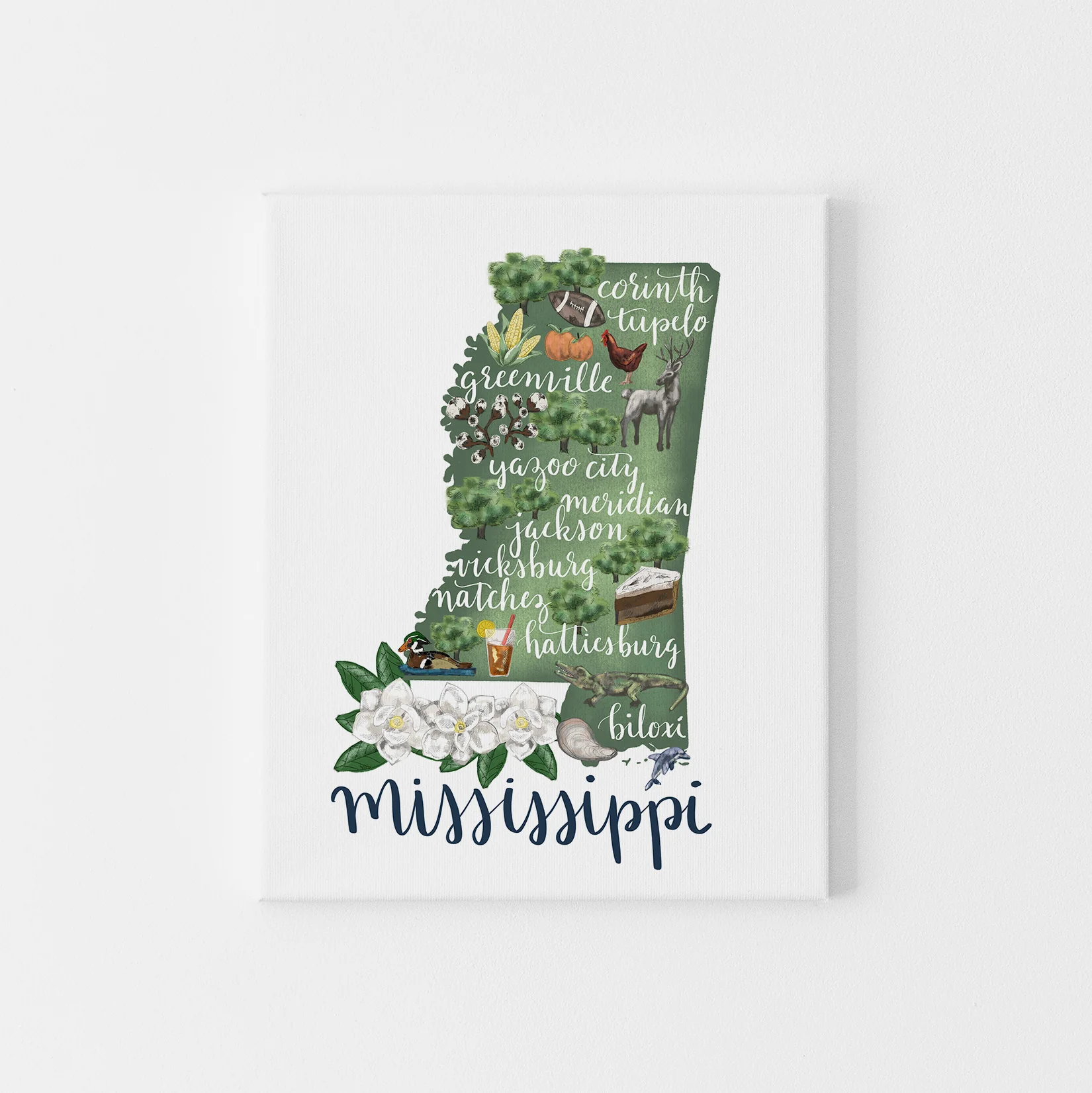 Mississippi Map - Image 3