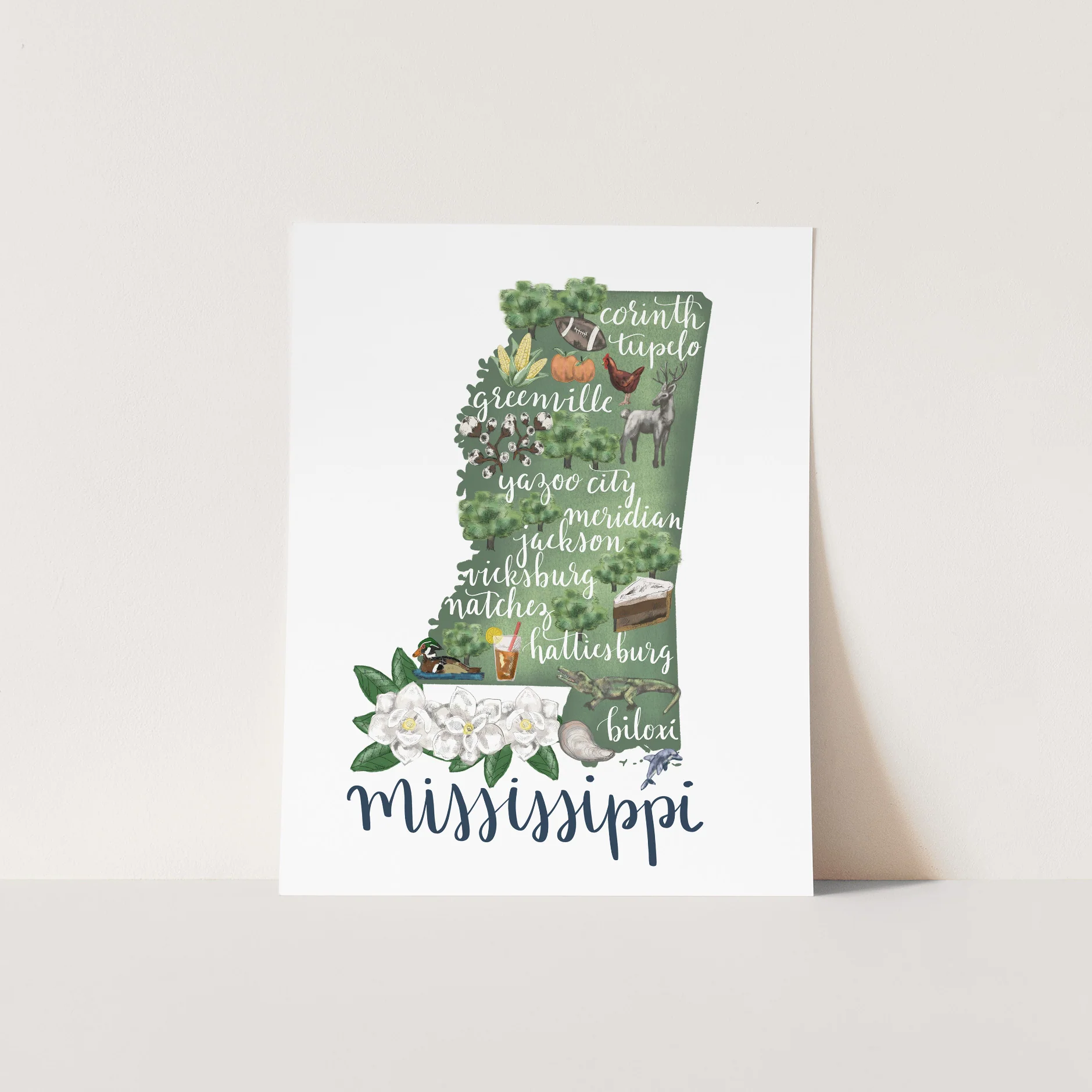 Mississippi Map - Image 5