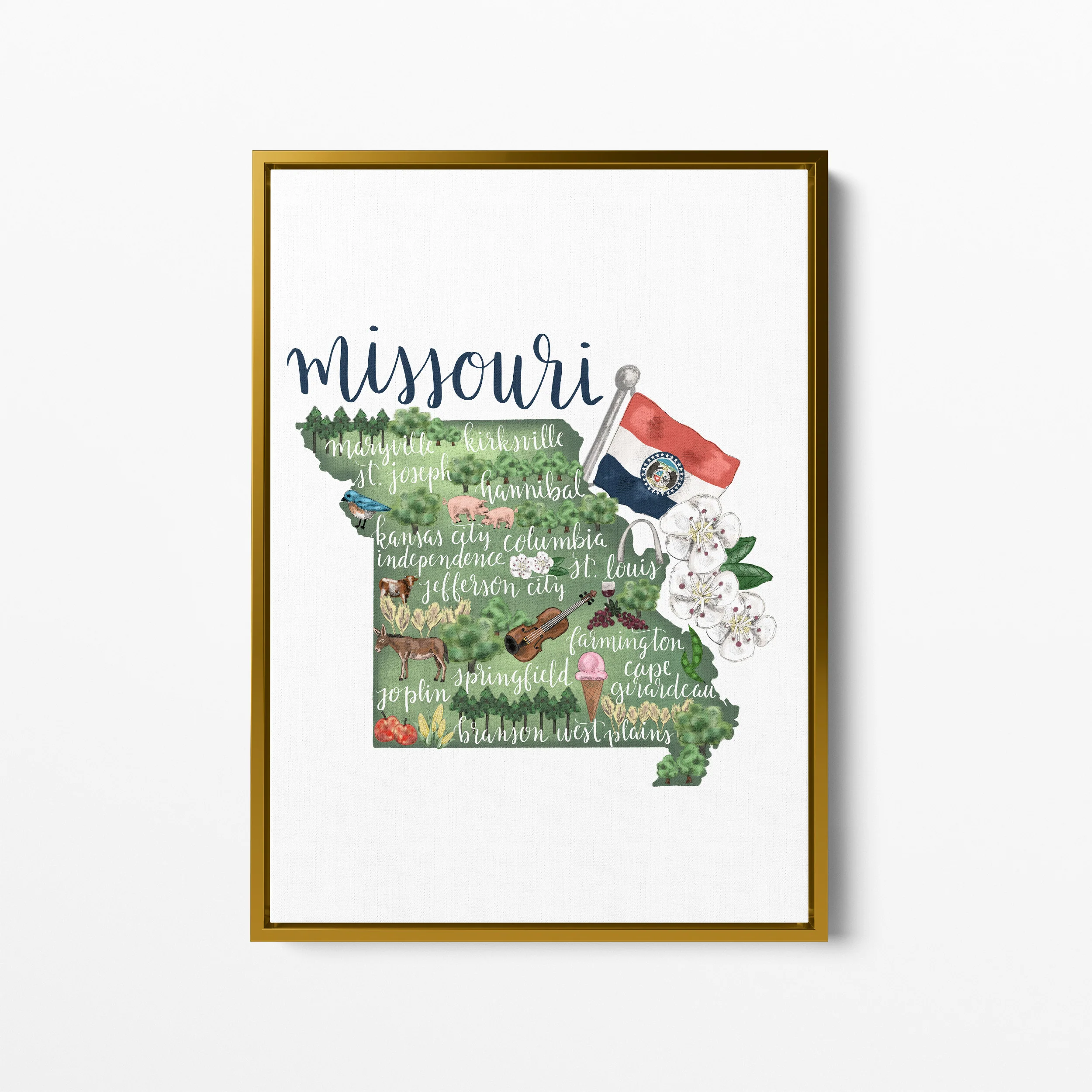 Missouri Map - Image 2