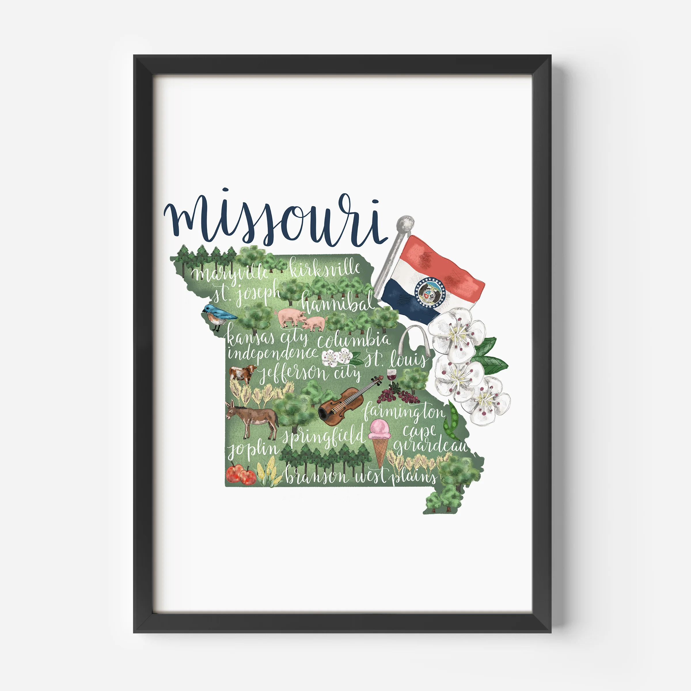 Missouri Map - Image 4