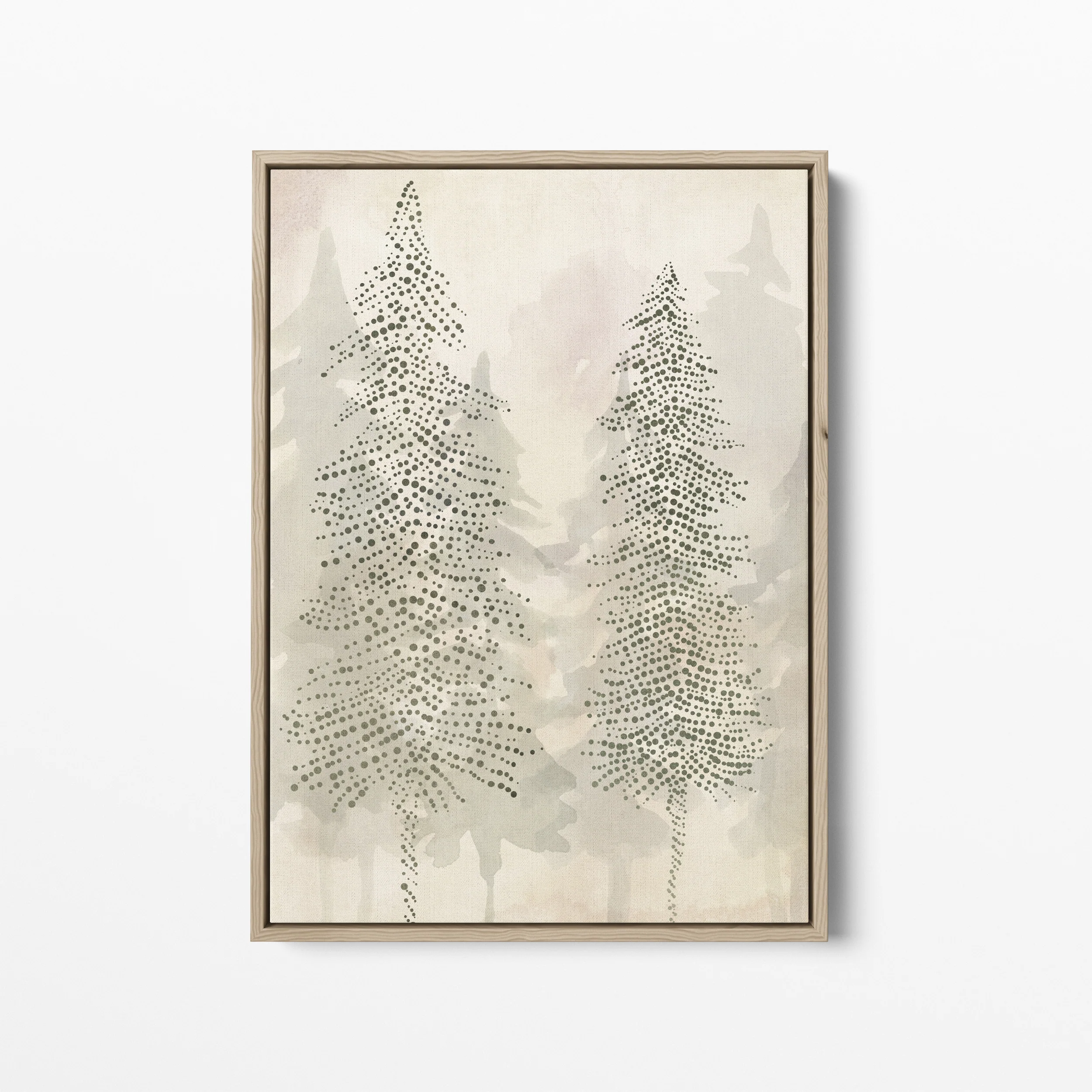Misty Evergreen Pine Trees - Image 4
