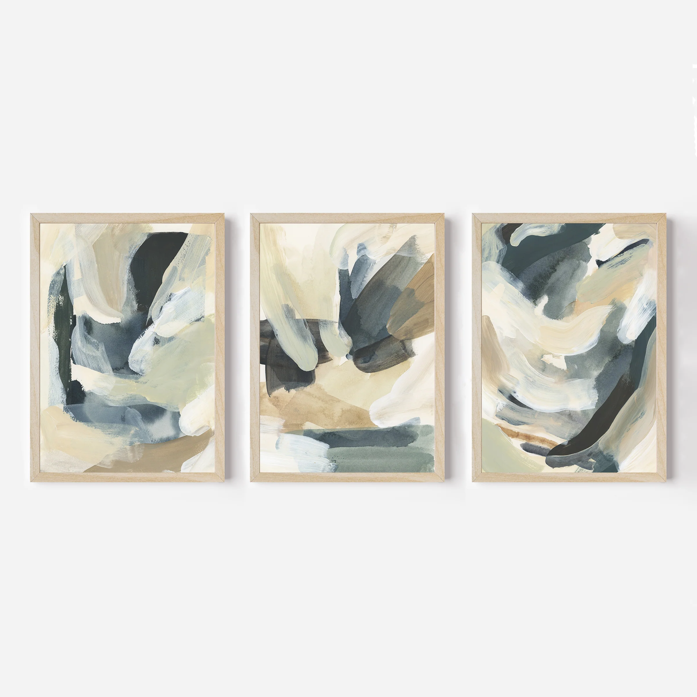 Modern Abstract Flow - Set of 3 - Image 3